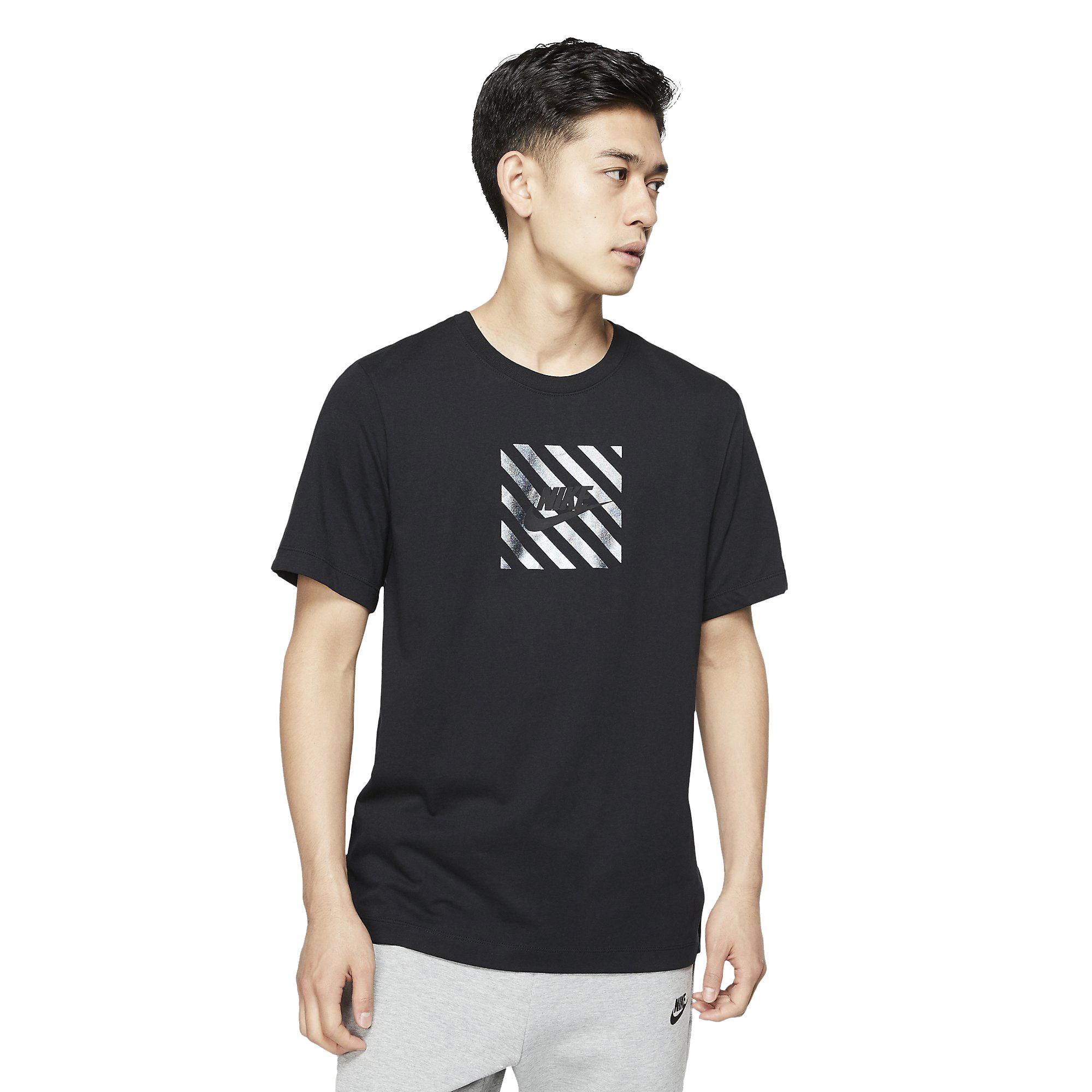 Nike Sportswear Triple Block 1 Short-Sleeve Erkek Tişört