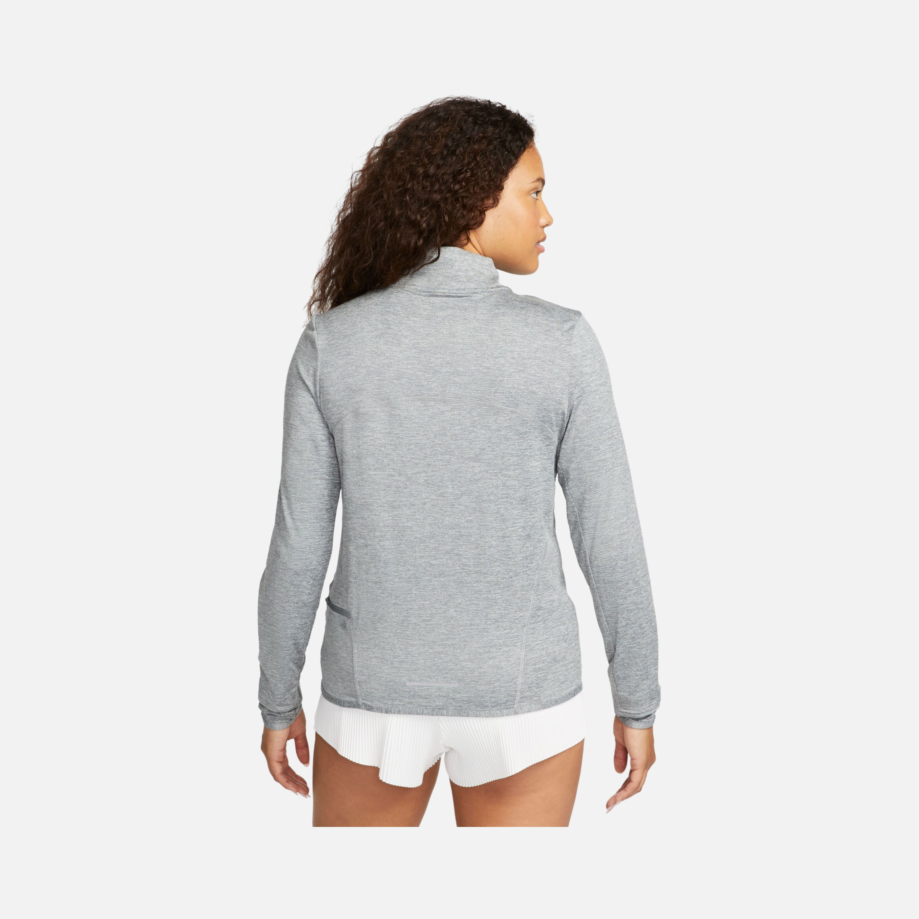 Nike Dri-Fit Swift Element UV 1/4-Zip Running Long-Sleeve Kadın Tişört