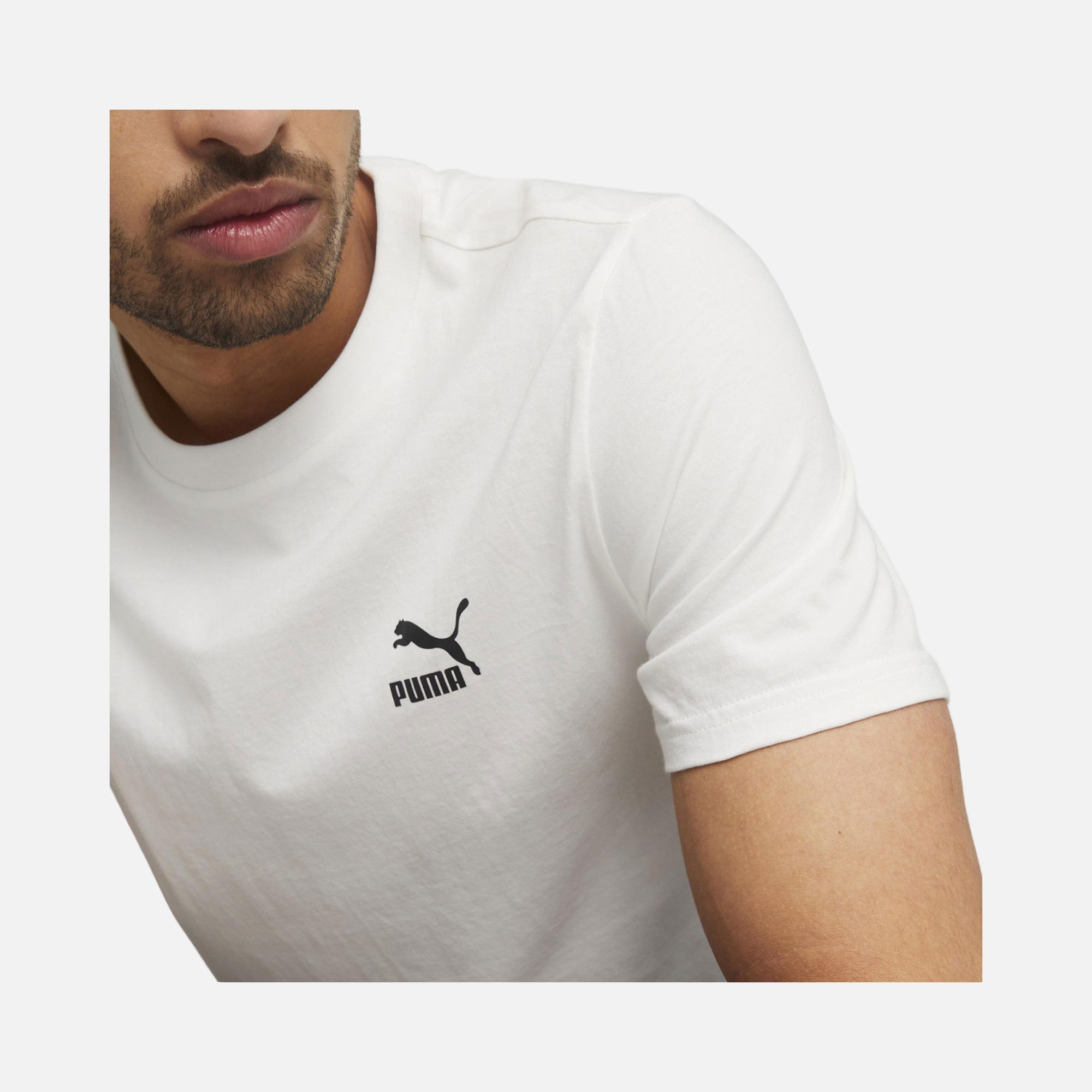 Puma Sportswear Classics Small Logo Short-Sleeve Erkek Tişört