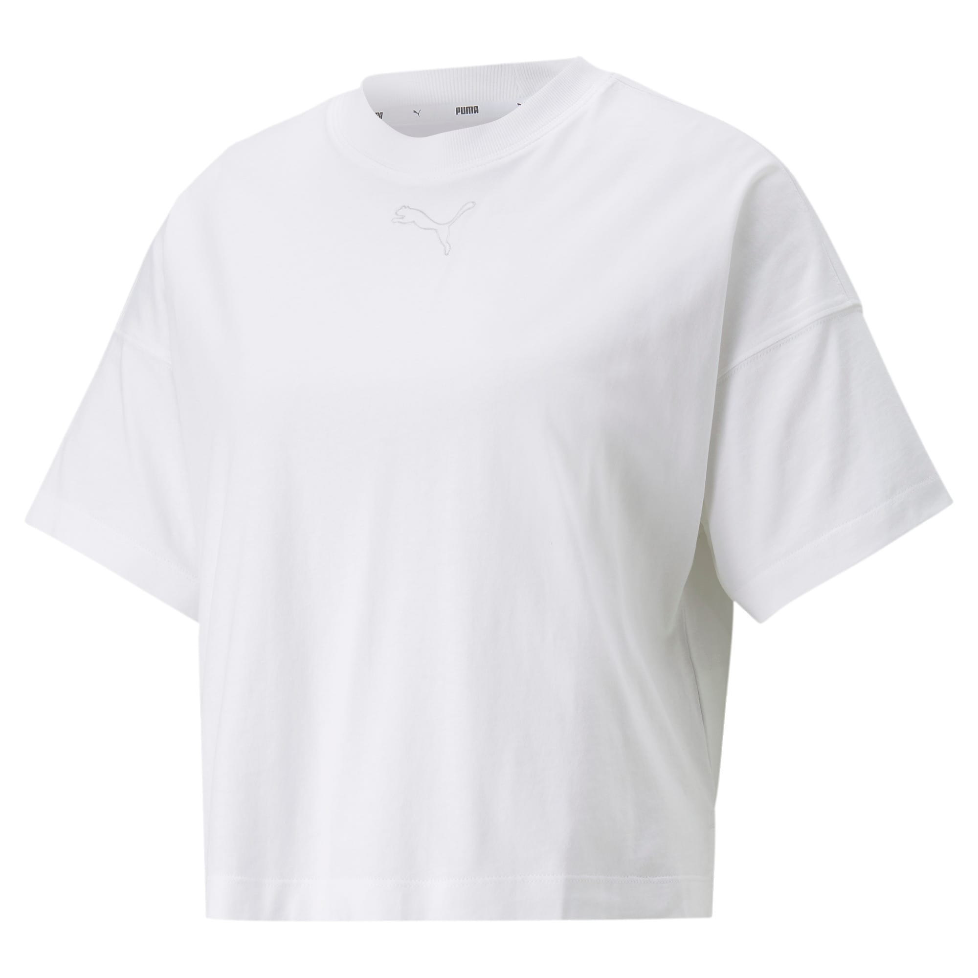 Puma HER Cropped Short-Sleeve Kadın Tişört