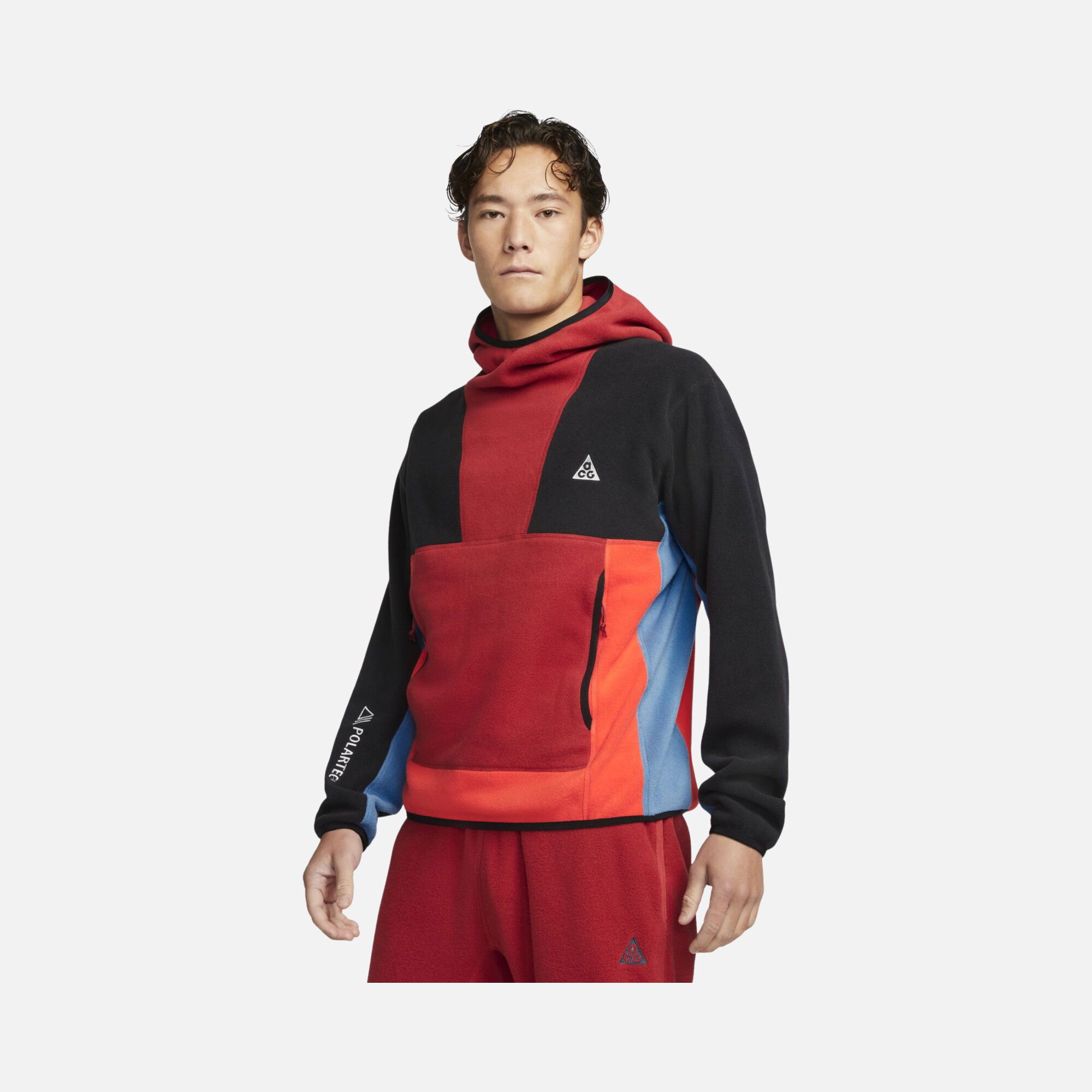 Nike ACG Polartec Therma-Fit ADV ''Wolf Tree'' Pullover Hoodie Erkek Sweatshirt