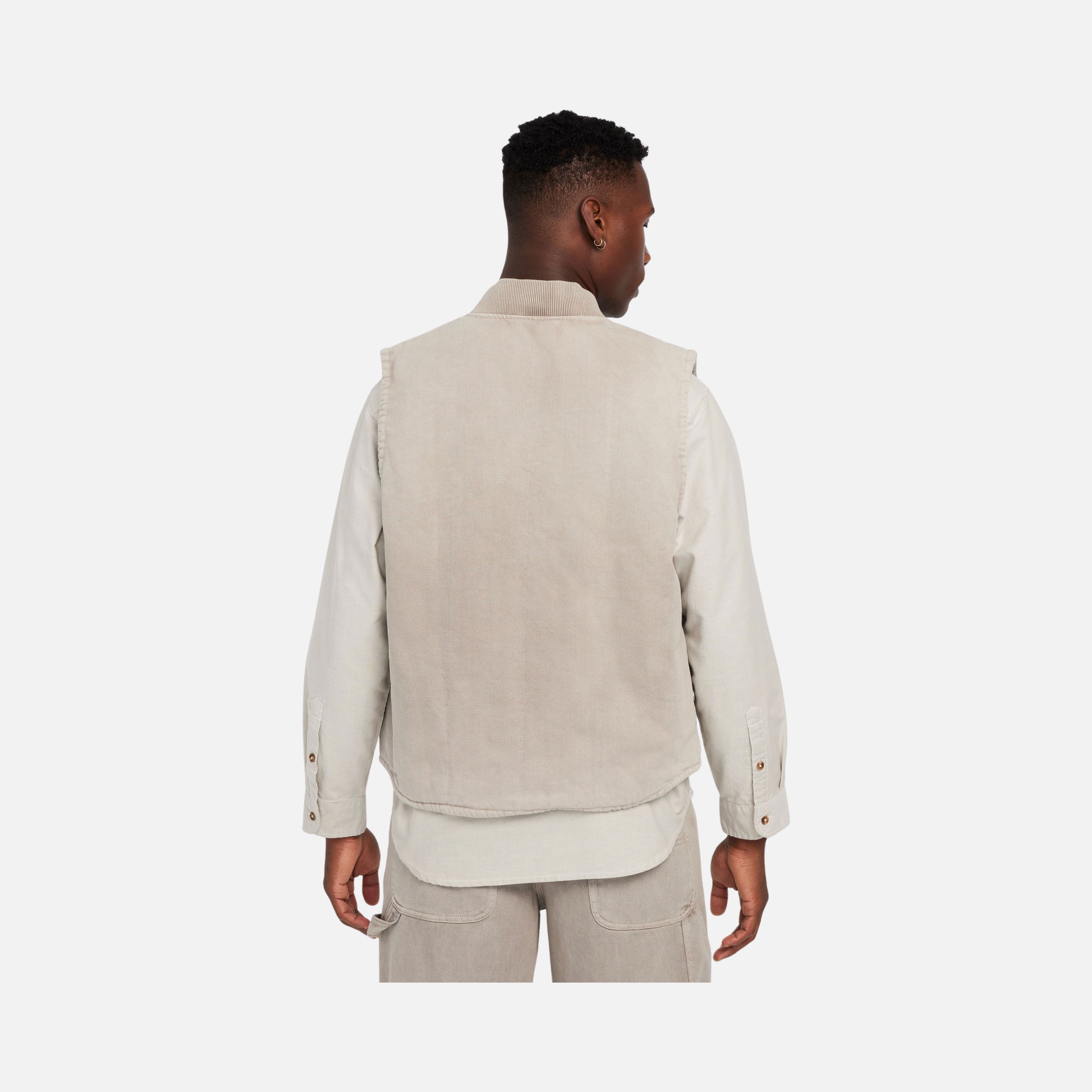 Nike Sportswear Padded Work Canvas Fabric Lightly Padded & Lined Full-Zip Erkek Yelek