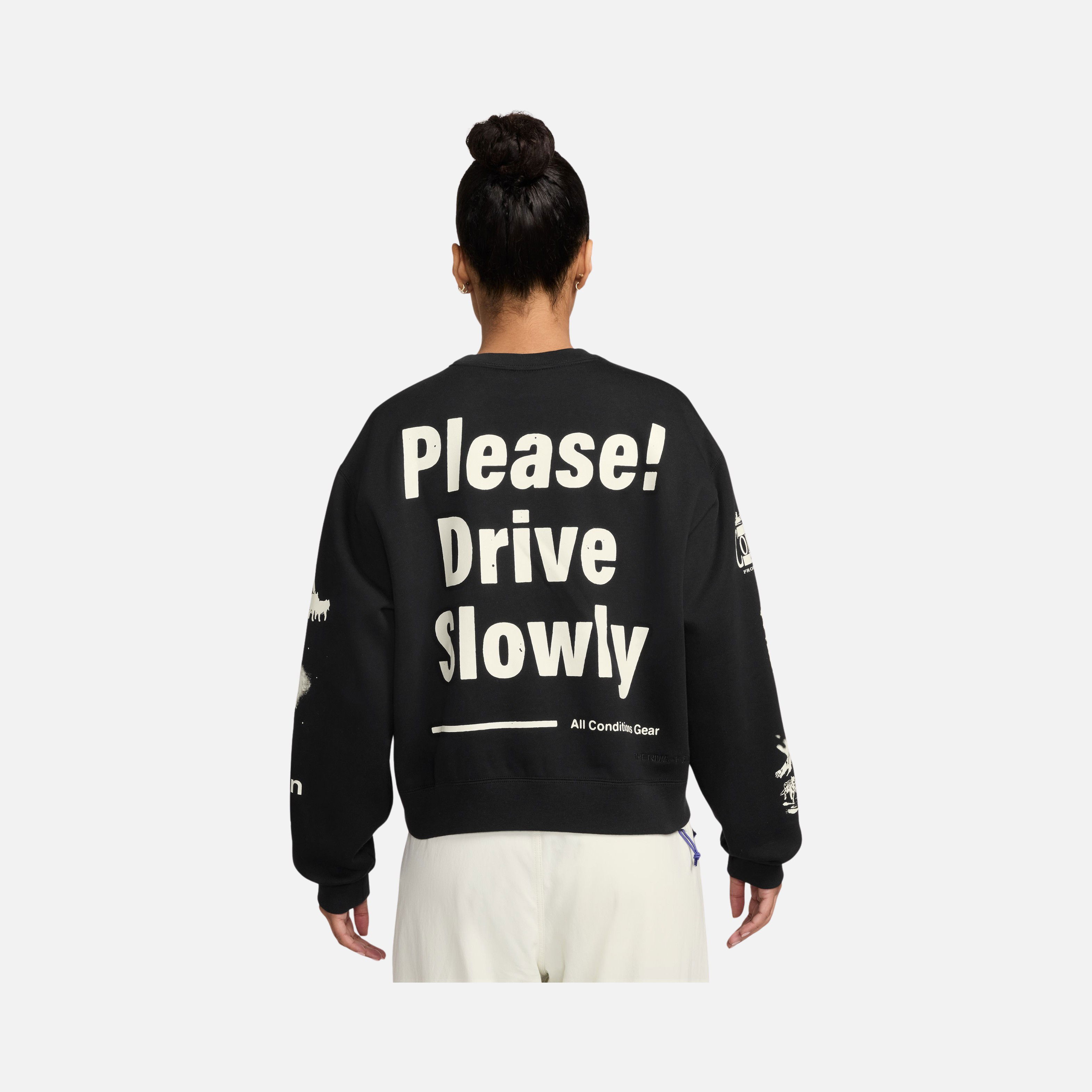 Nike Sportswear ACG "Tuff Fleece" Therma-Fit Repel Crew Kadın Sweatshirt