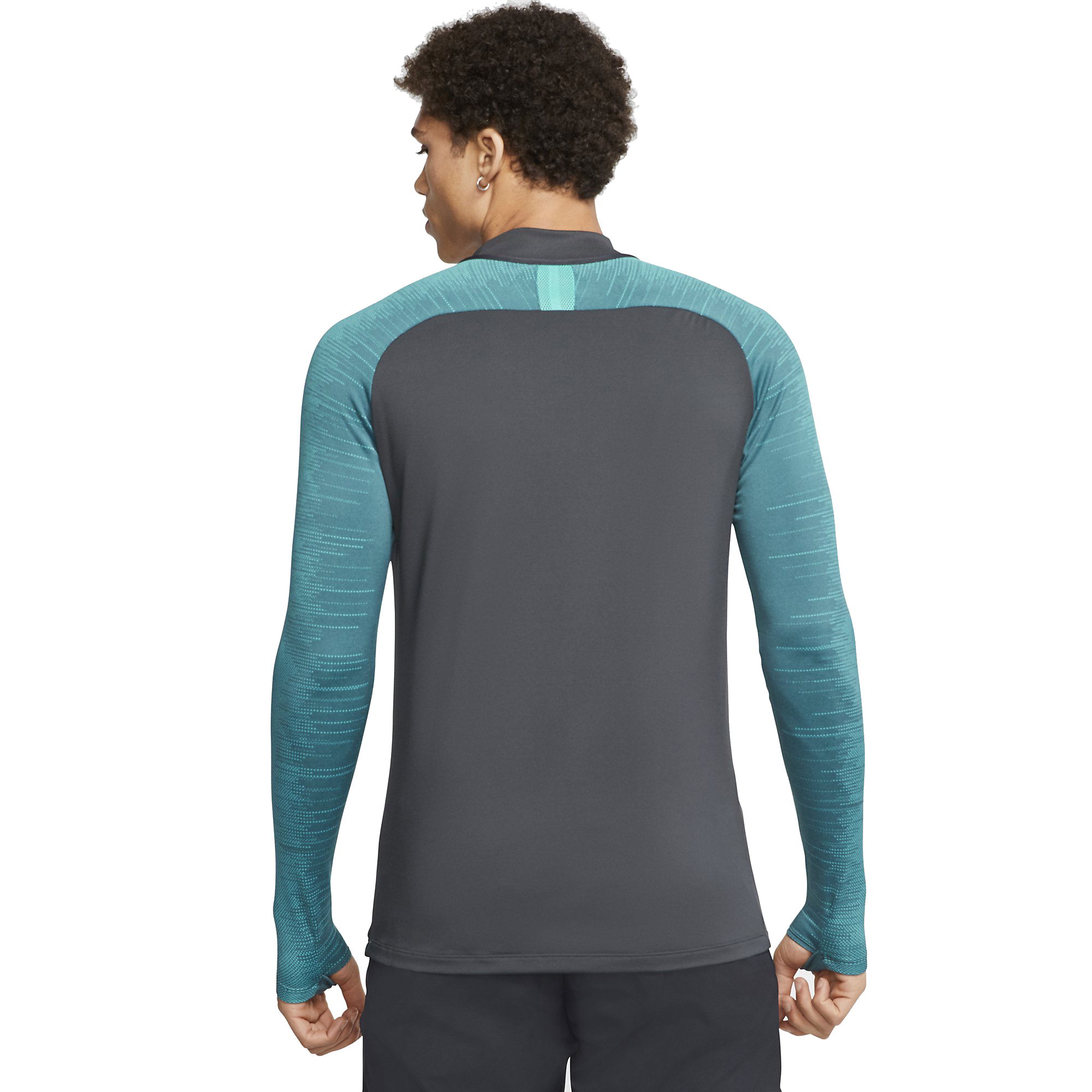 Nike Dri-Fit FC Barcelona Strike Football Long-Sleeve Drill Top Erkek Tişört