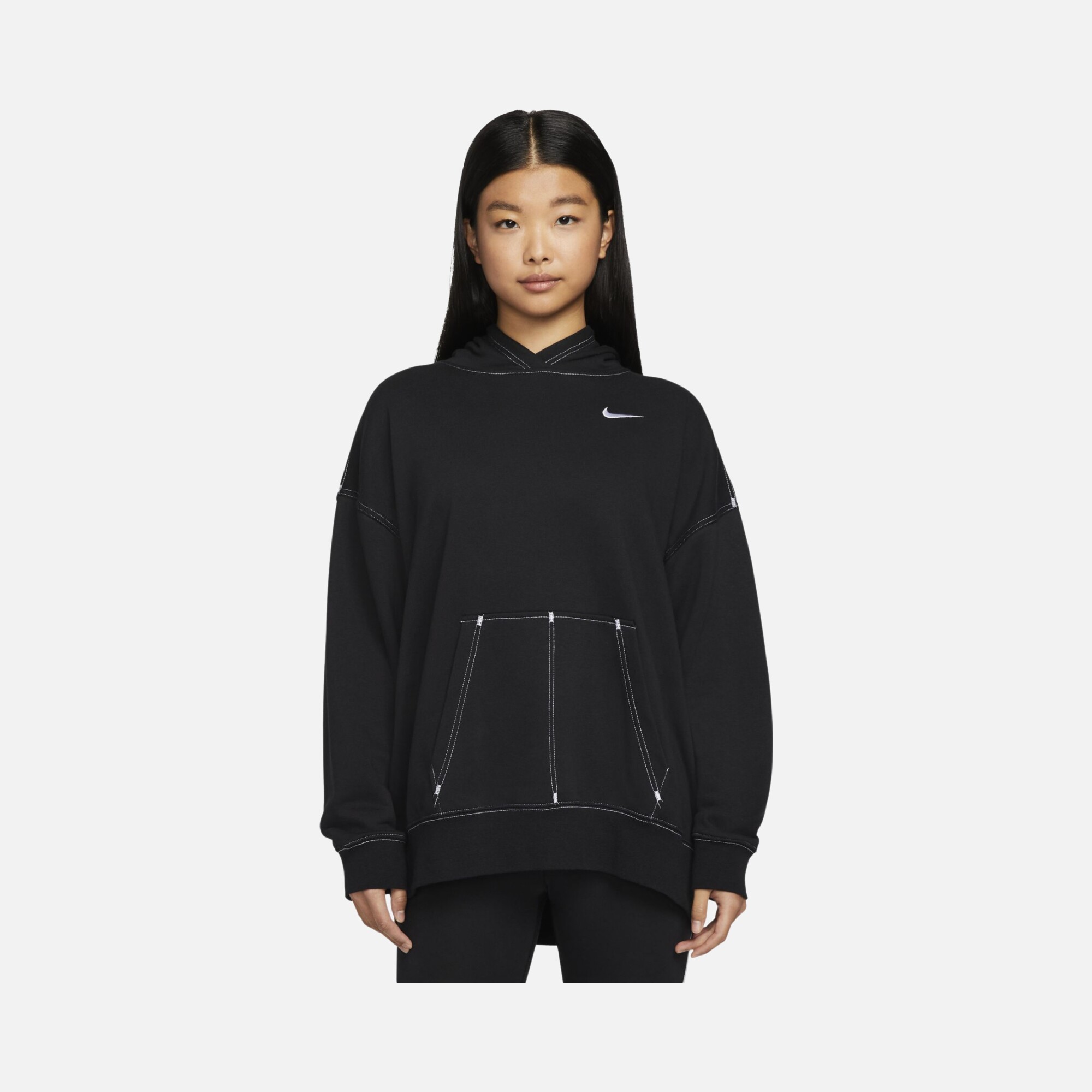 Nike Sportswear Swoosh Fleece Hoodie SS22 Kadın Sweatshirt