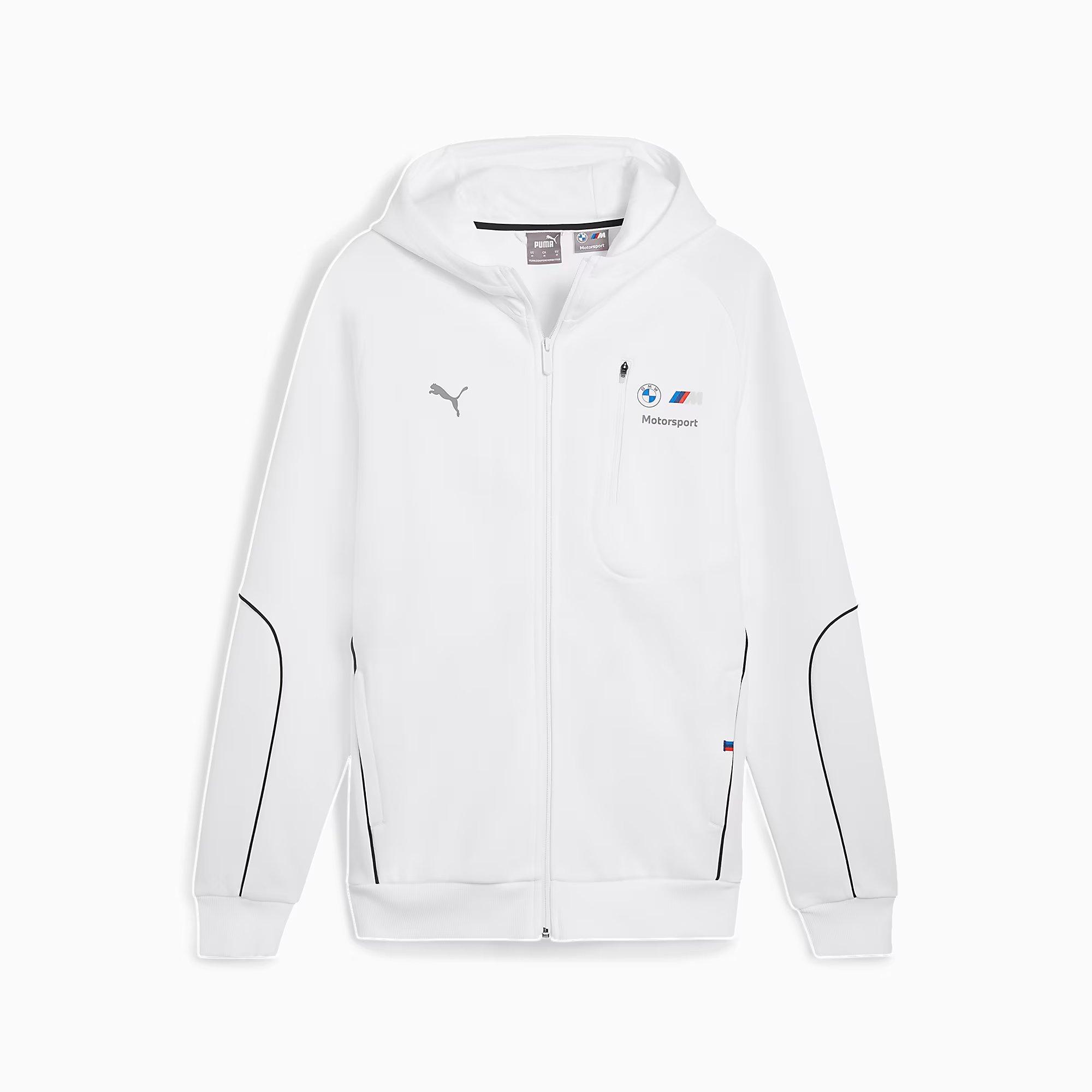 Puma Sportswear BMW M Motorsport FW24 Full-Zip Hoodie Erkek Sweatshirt
