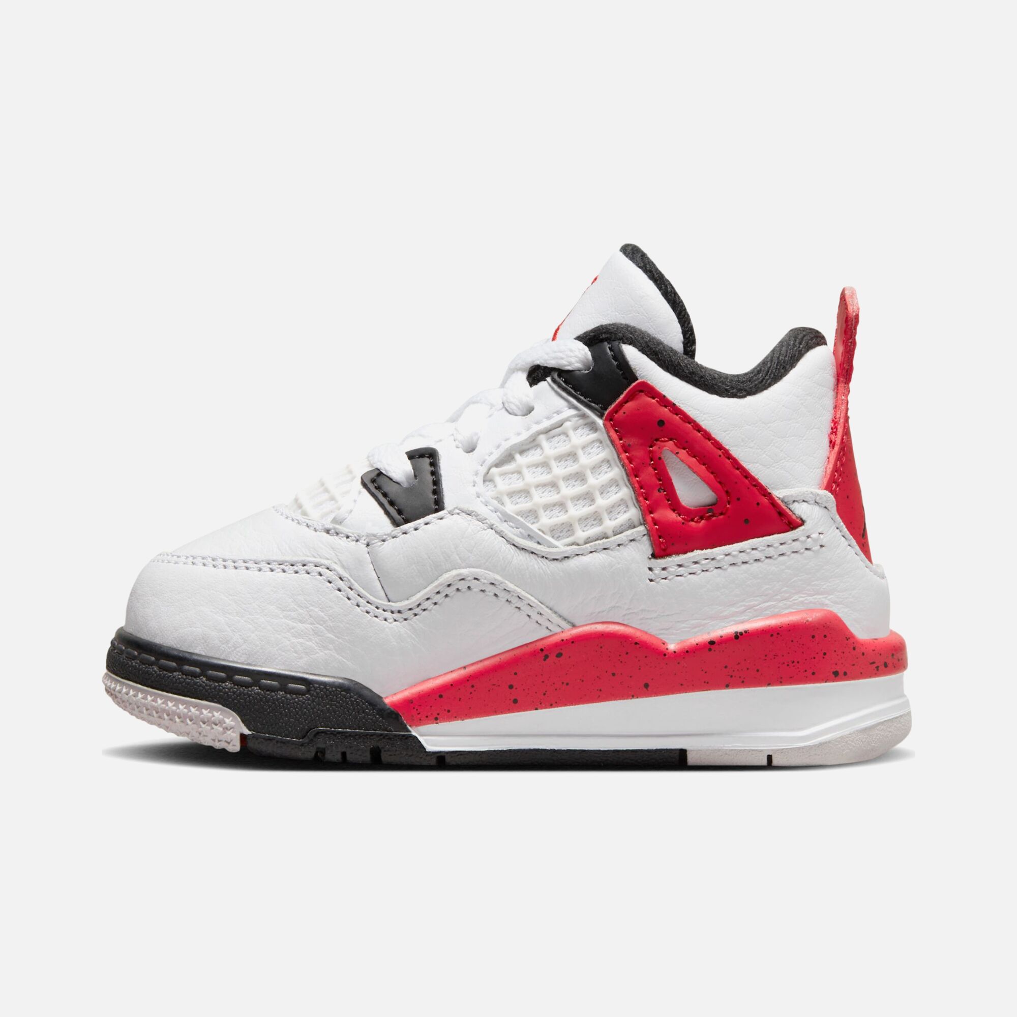 Nike Jordan 4 Retro Mid ''Bred Reimagined'' (TD) Bebek Spor Ayakkabı