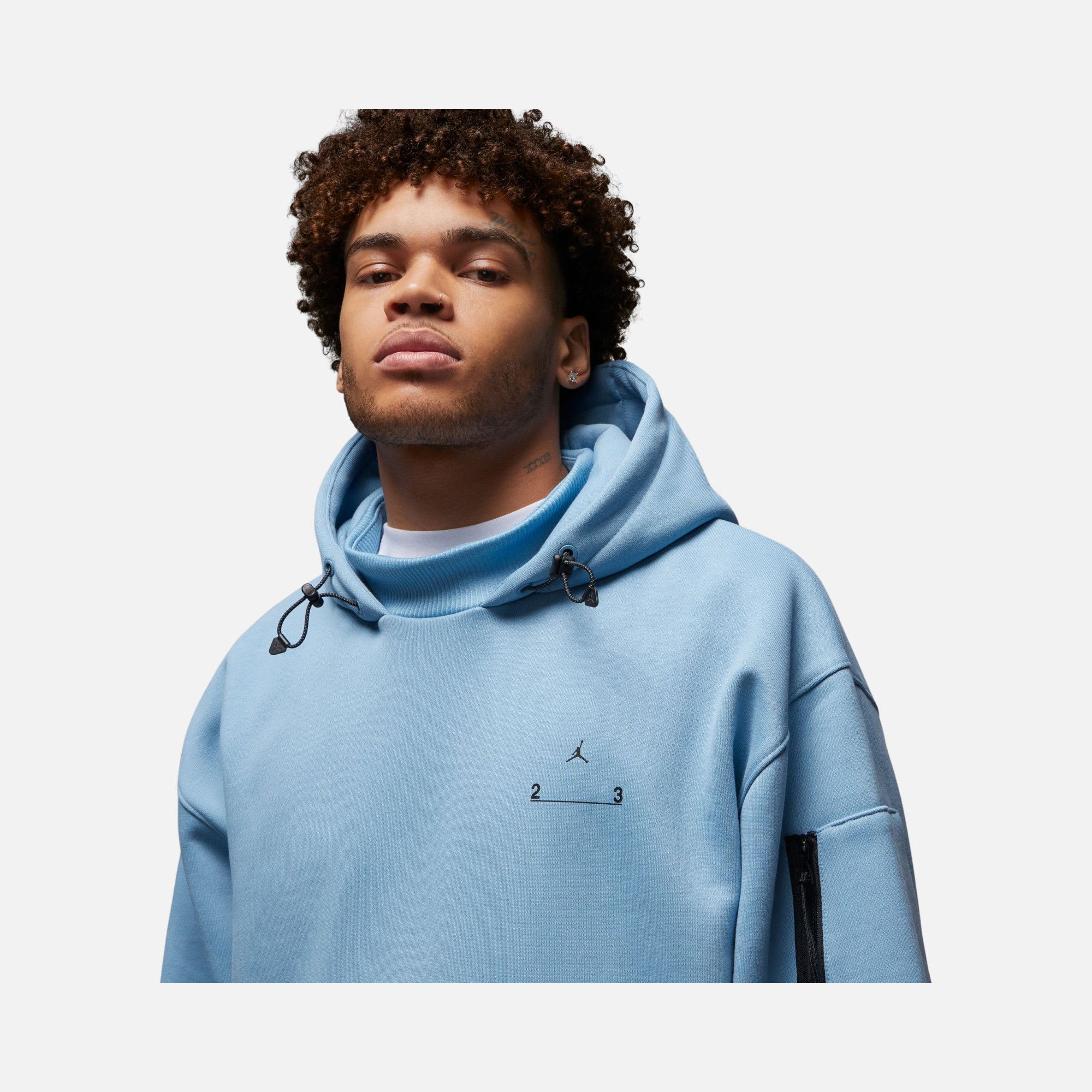 Nike Jordan 23 Engineered Brushed Fleece Pullover Hoodie Erkek Sweatshirt