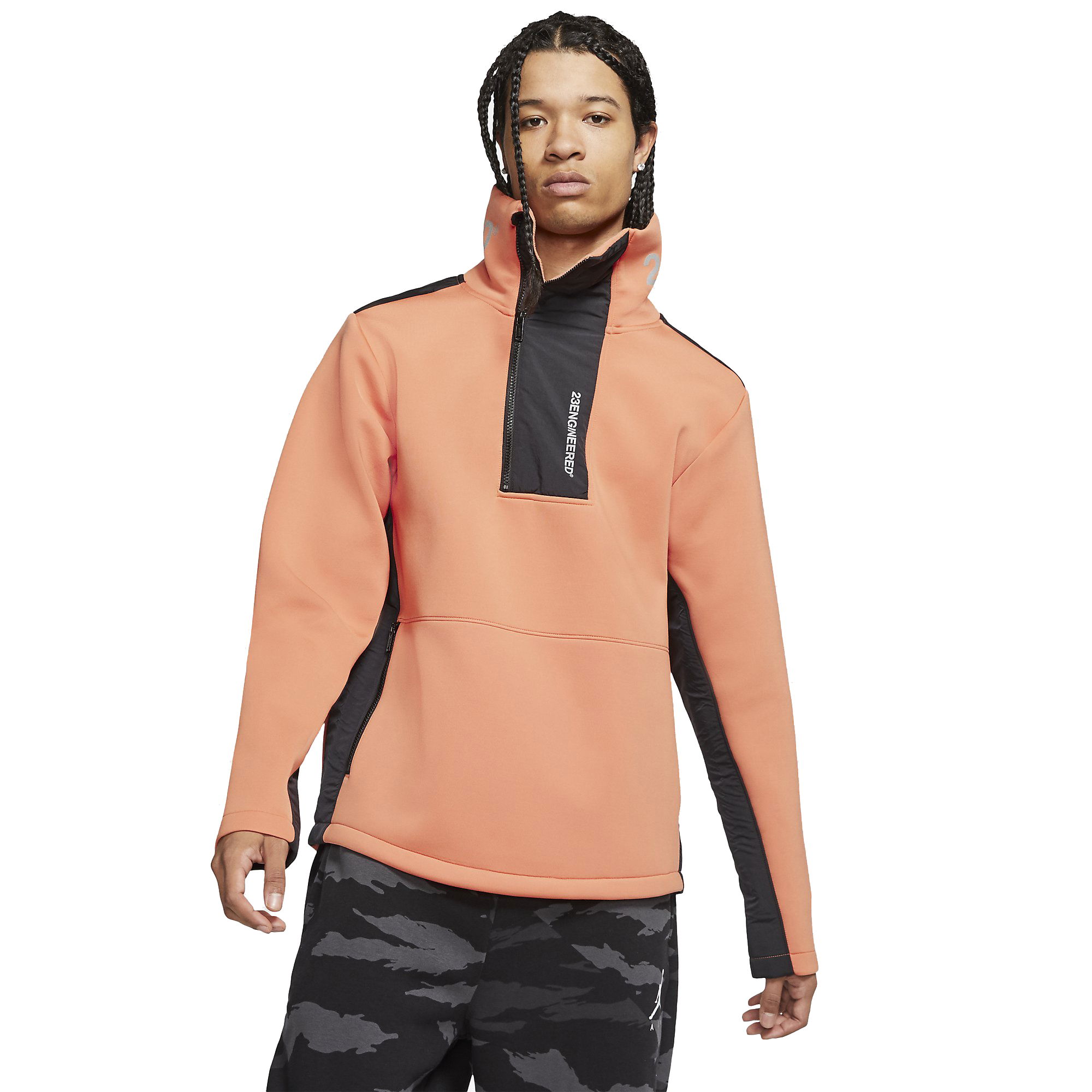 Nike Jordan 23 Engineered Fleece Mock-Neck Erkek Sweatshirt
