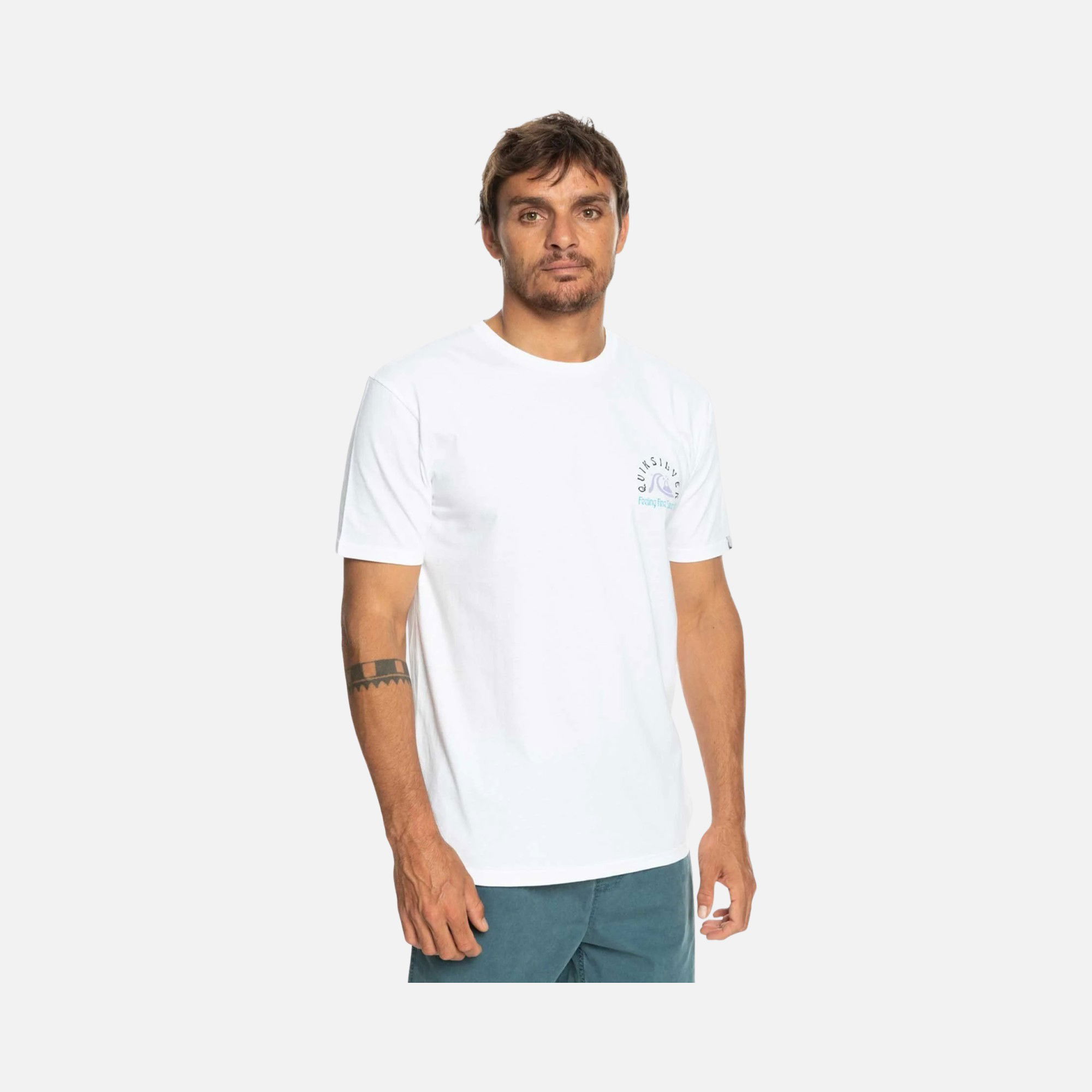 Quiksilver Sportswear Originalbarrel Short-Sleeve Erkek Tişört