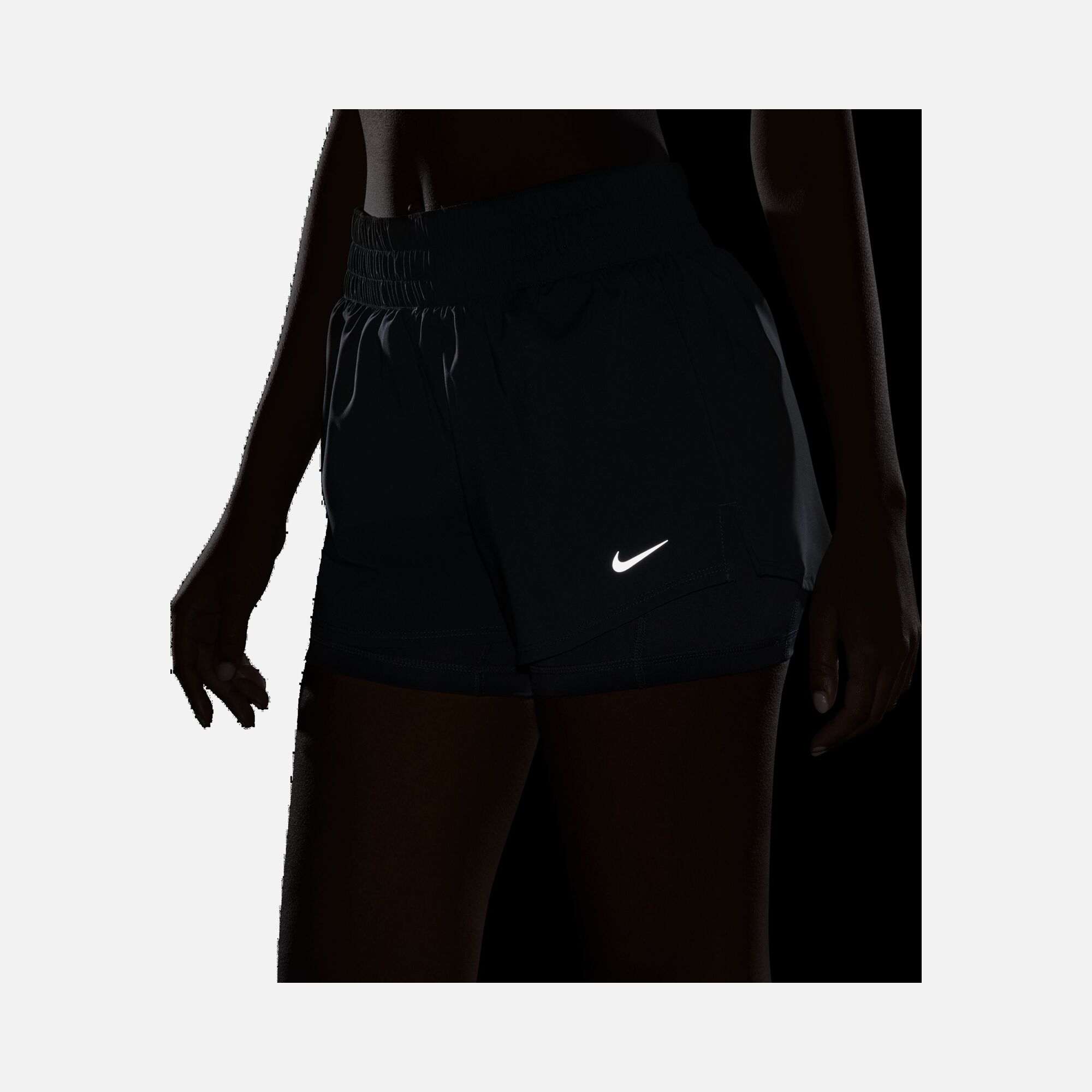 Nike One Dri-Fit Mid-Rise 8cm (approx.) 2-in-1 Training Kadın Şort