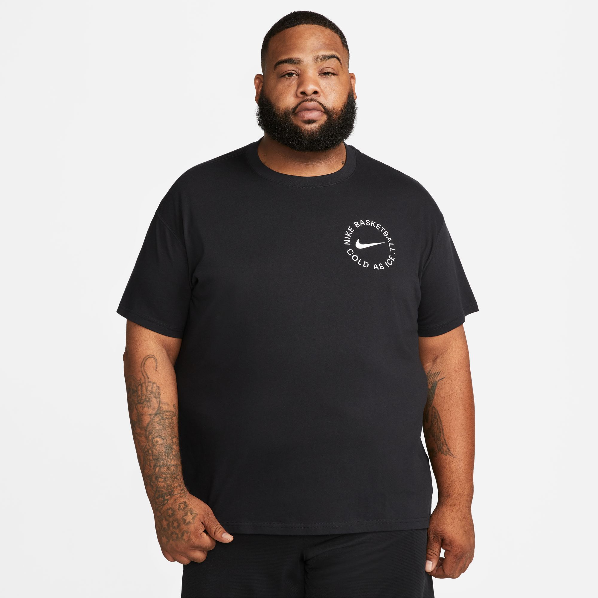 Nike Sportswear Cold As Ice Swoosh Logo Short-Sleeve Erkek Tişört