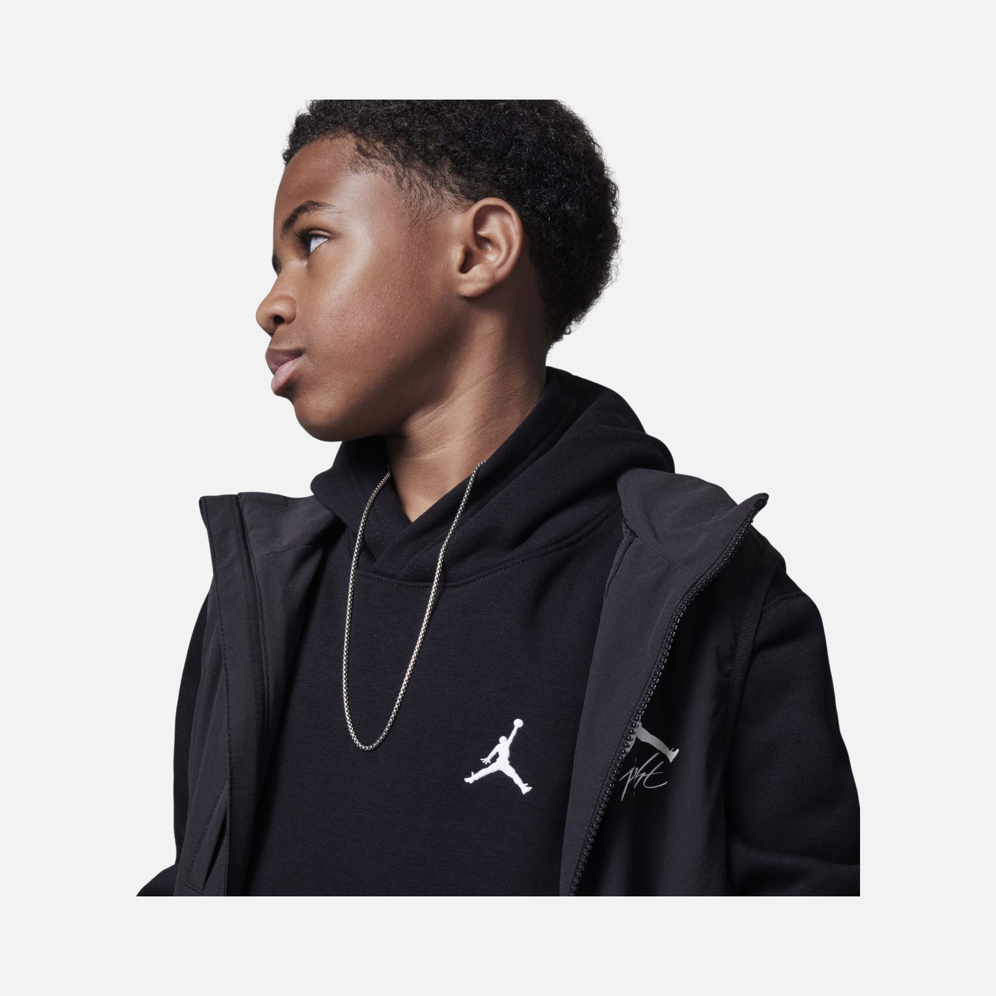 Nike Jordan Brooklyn Fleece Hoodie (Boys') Çocuk Swreatshirt