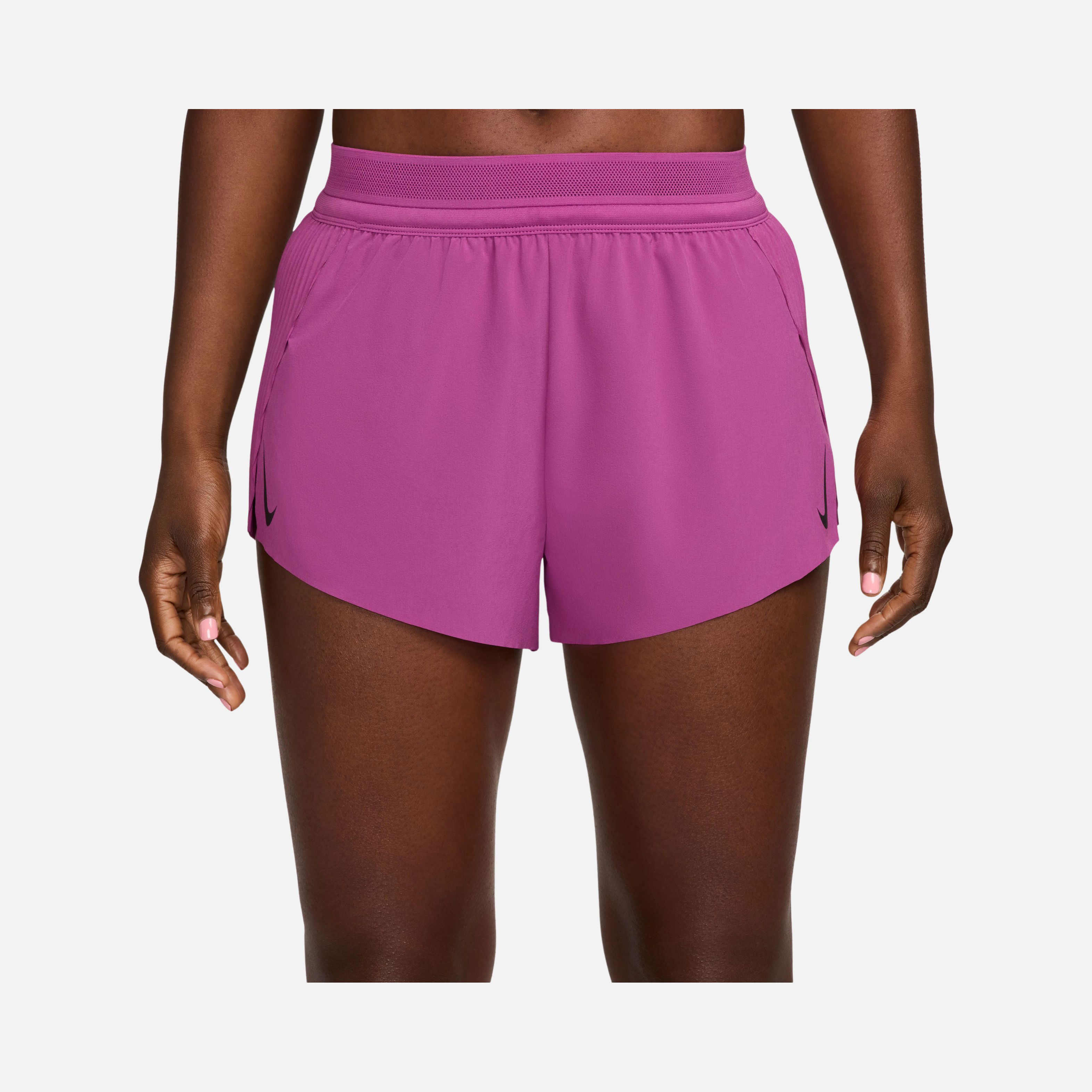 Nike AeroSwift Dri-Fit ADV Mid-Rise Brief-Lined 3" Running Kadın Şort