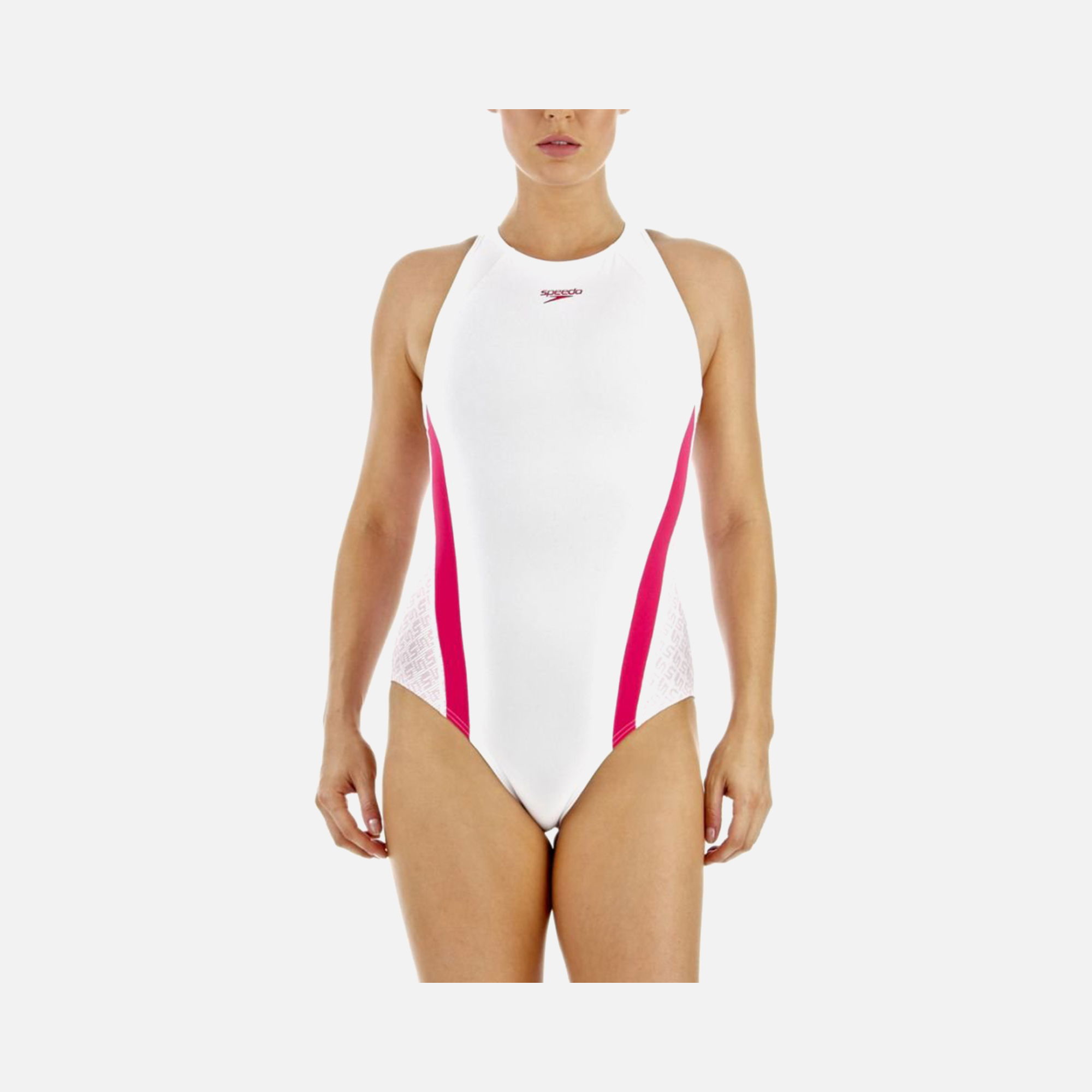 Speedo Rapidmotion High Neck Kadın Mayo