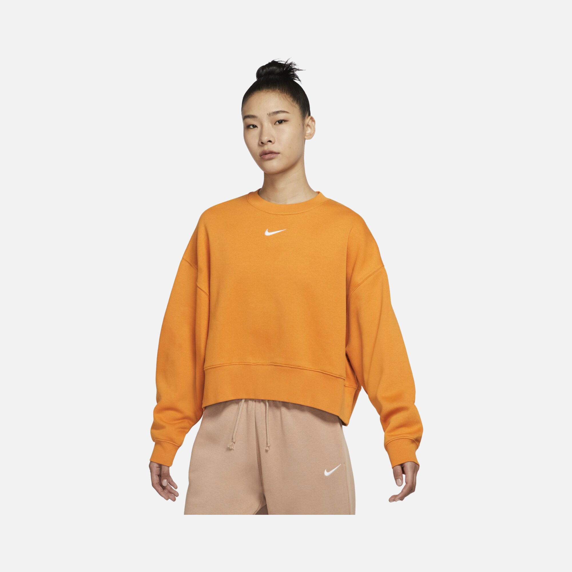 Nike Sportswear Phoenix Fleece Over-Oversized Crew-Neck Kadın Sweatshirt