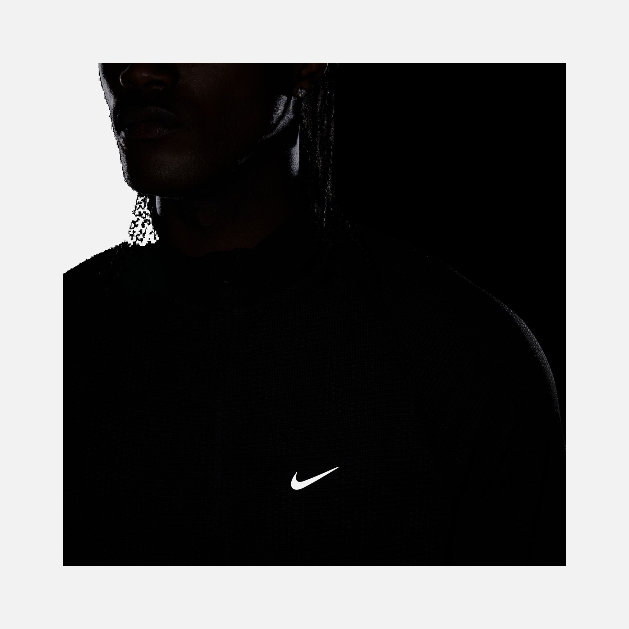 Nike Pinnacle Run Division Water-Repellent 1/2-Zip Running Erkek Tişört