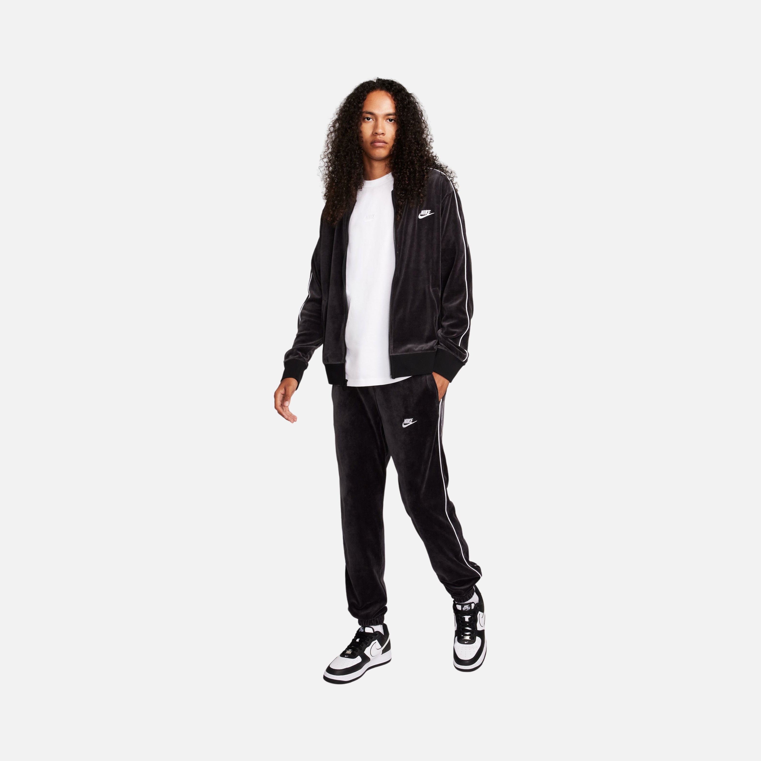 Nike Sportswear Club Velour Full-Zip Erkek Ceket