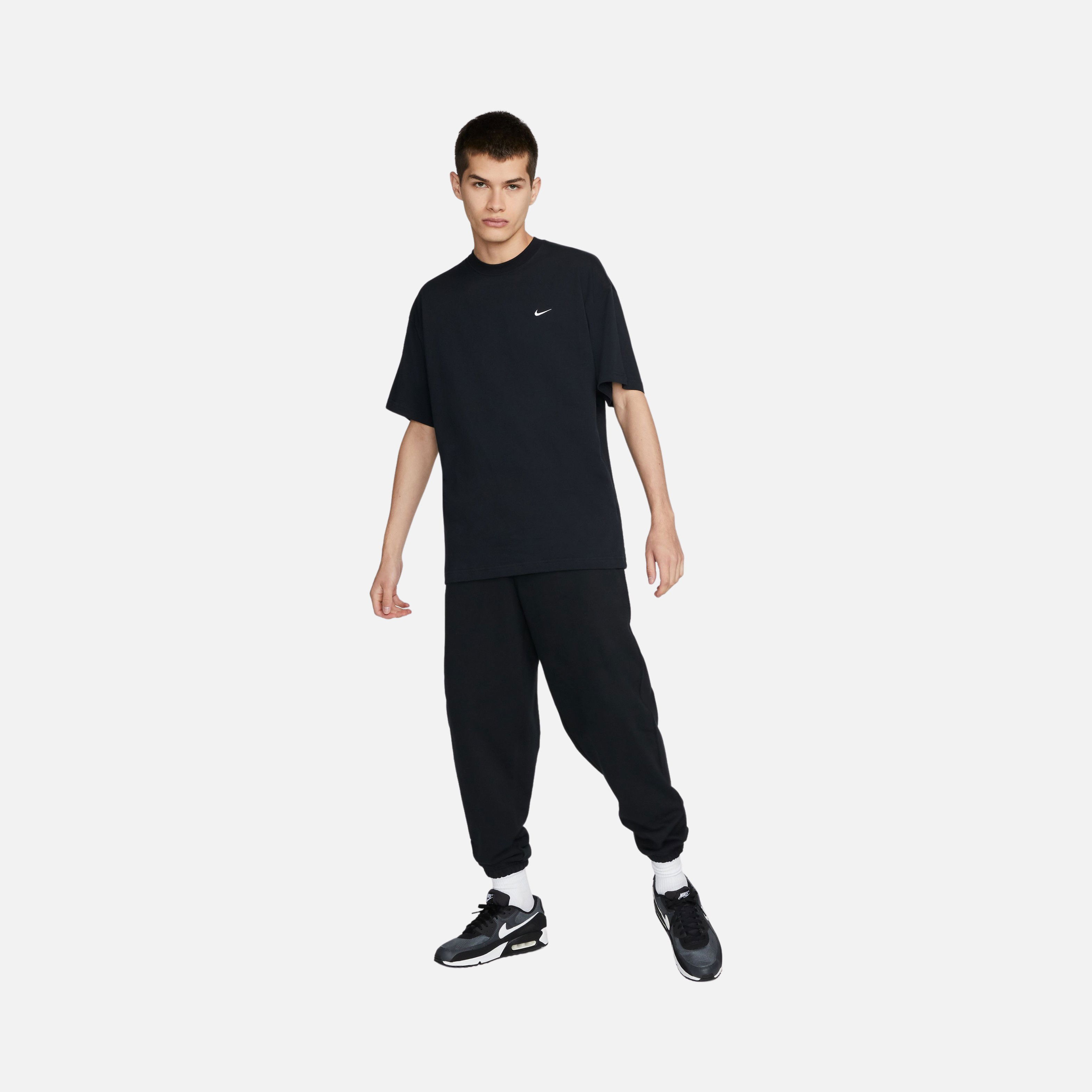Nike Sportswear Solo Swoosh Heavyweight Knit Short-Sleeve Erkek Tişört