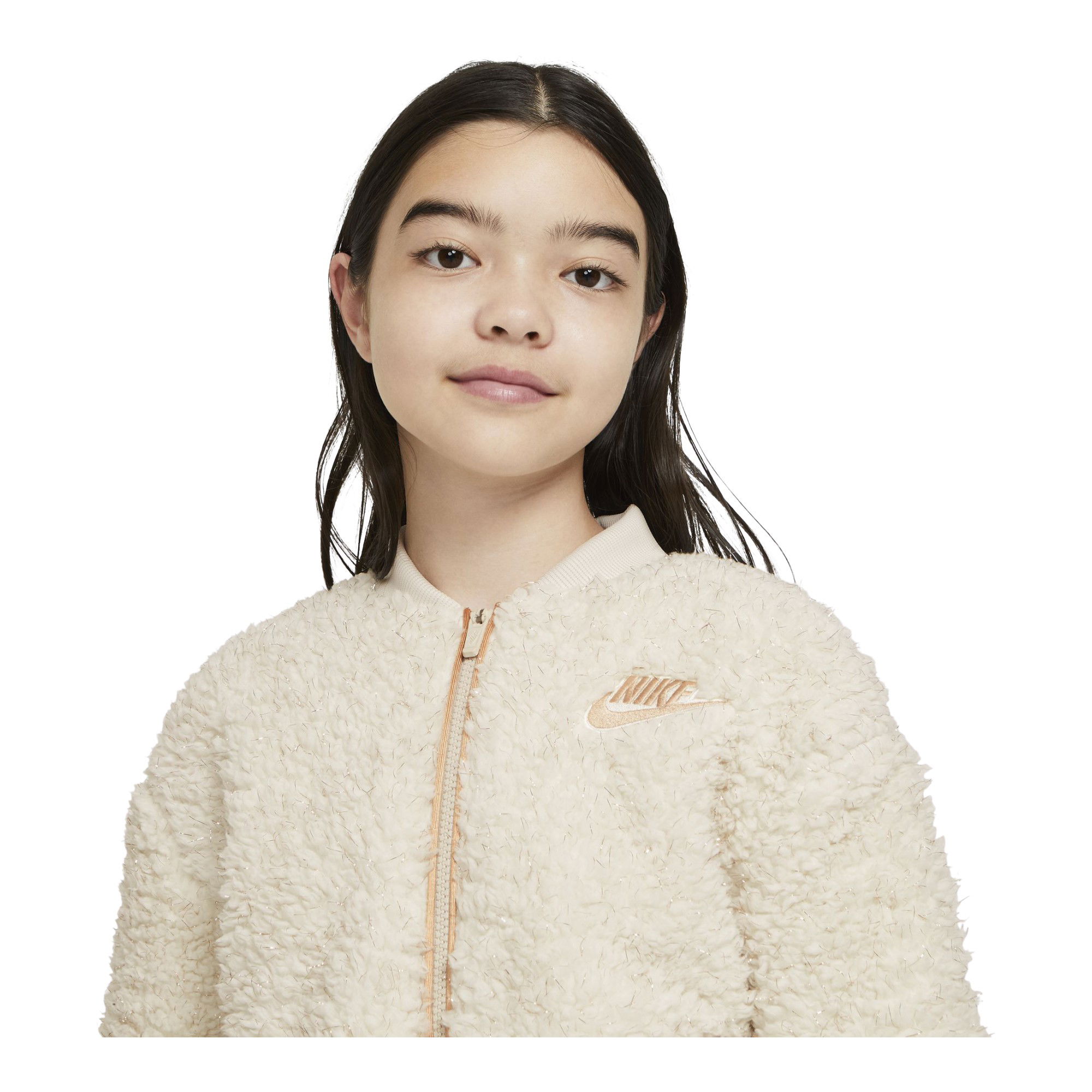 Nike Sportswear Sherpa Full-Zip (Girls') Çocuk Ceket