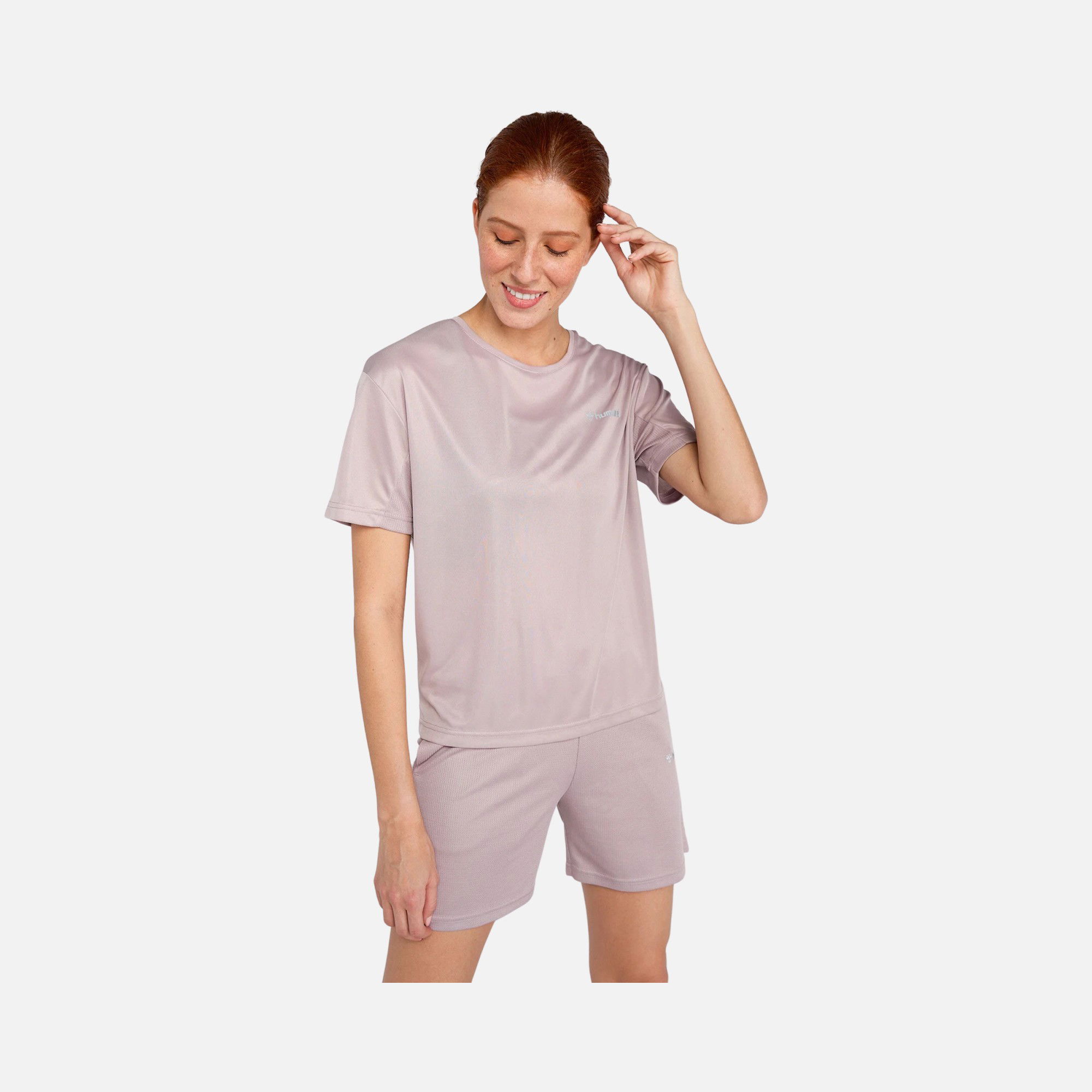 Hummel Bondia Cropped Training Short-Sleeve Kadın Tişört