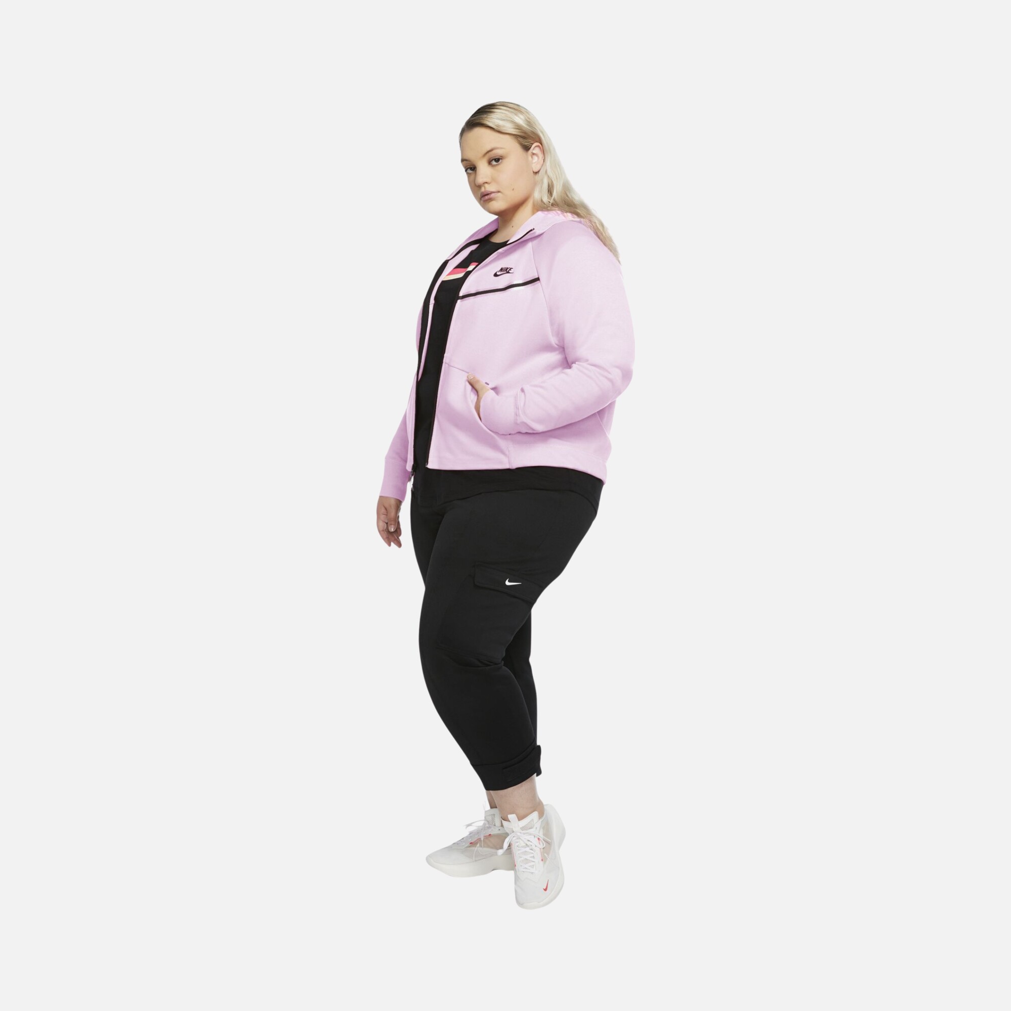 Nike Sportswear Tech Fleece Windrunner Full-Zip Hoodie Kadın Sweatshirt