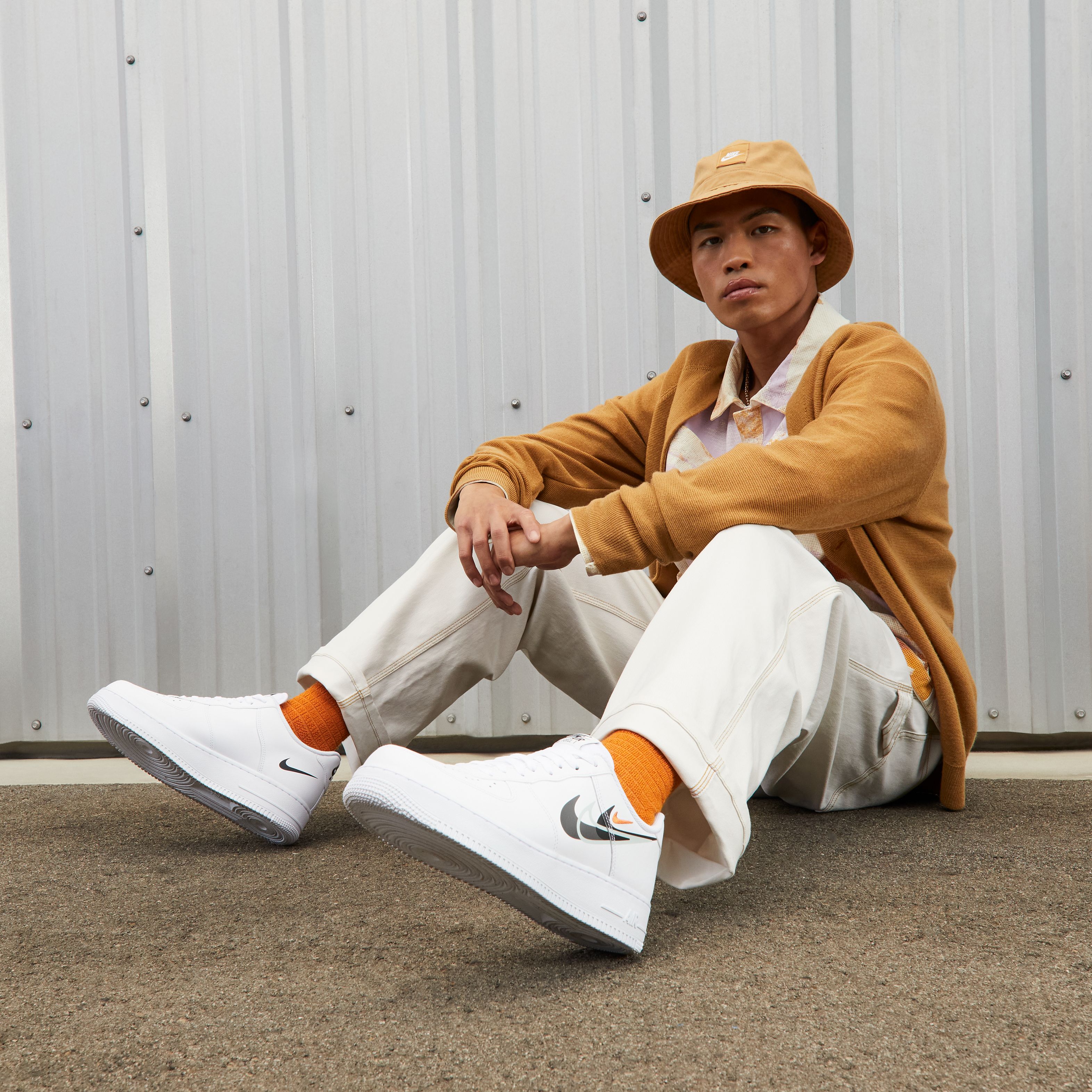 Nike Air Force 1 Low ''Multi Swoosh'' Erkek Spor Ayakkabı