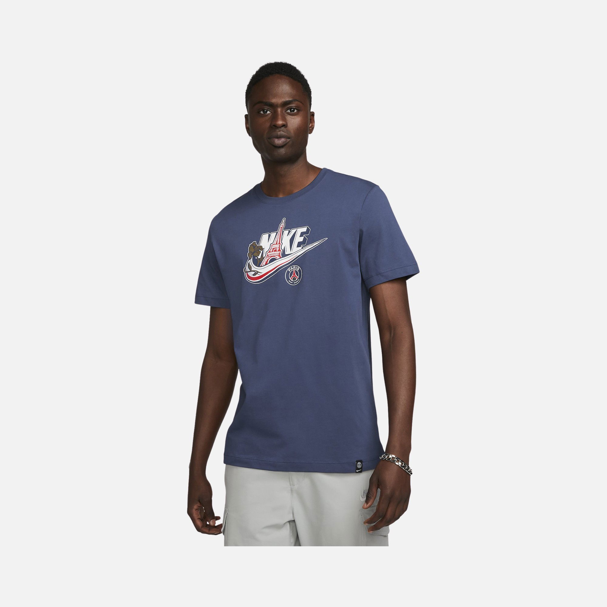 Nike Paris Saint-Germain Seasona Futura Short-Sleeve Erkek Tişört
