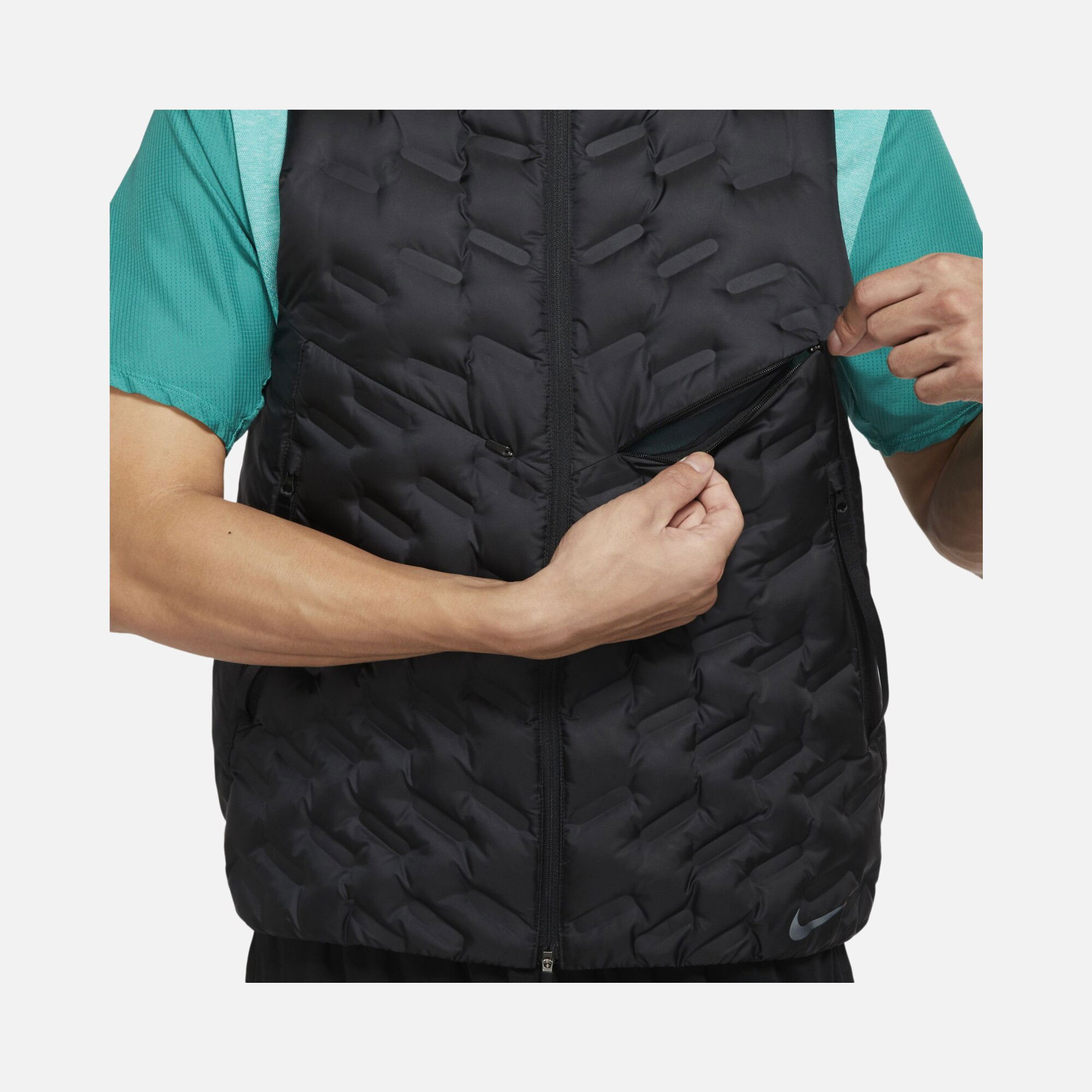 Nike Therma-Fit ADV Repel Down-Fill Running Full-Zip Erkek Yelek