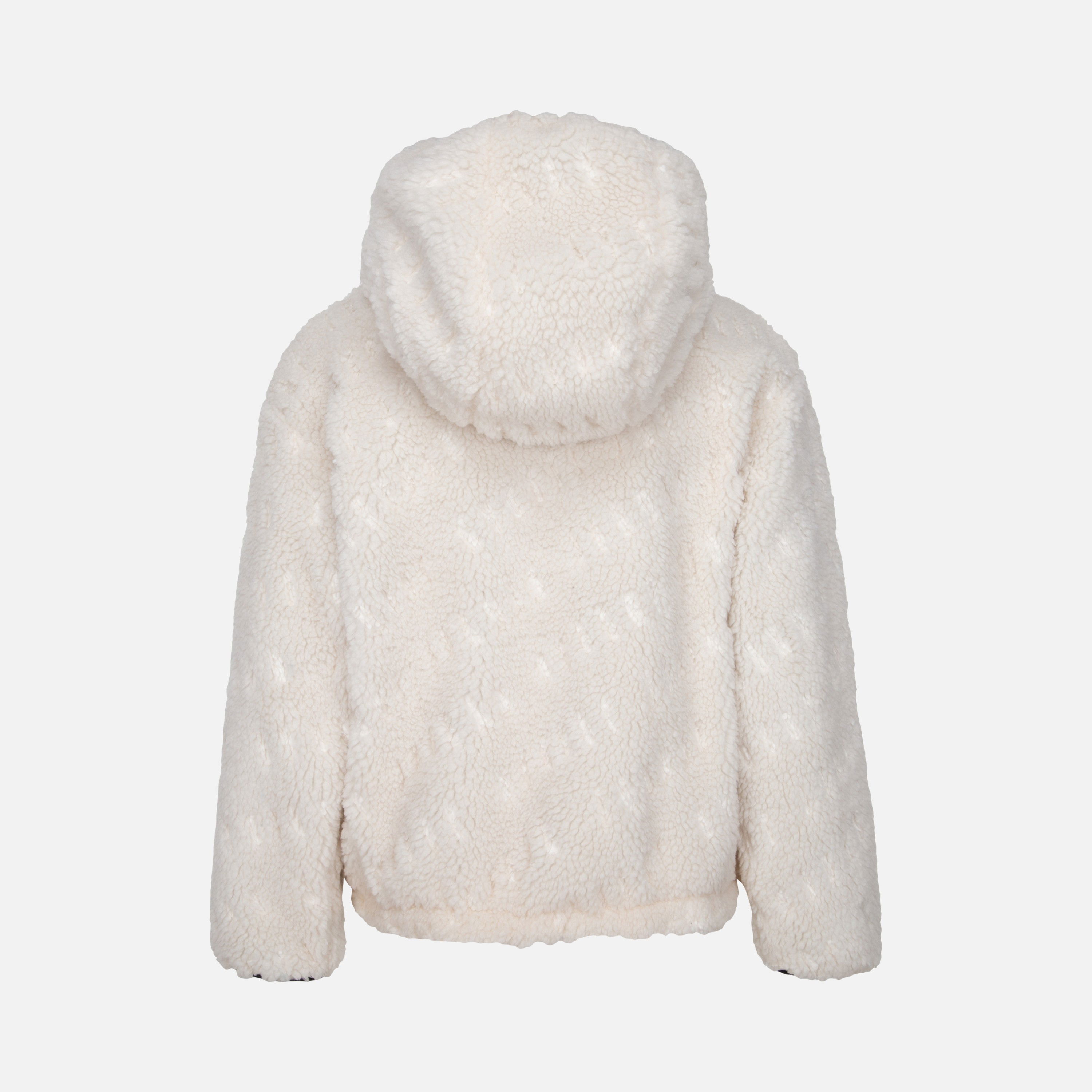 Nike Jordan Jacquard Sherpa Full-Zip Hoodie (Boys') Çocuk Mont