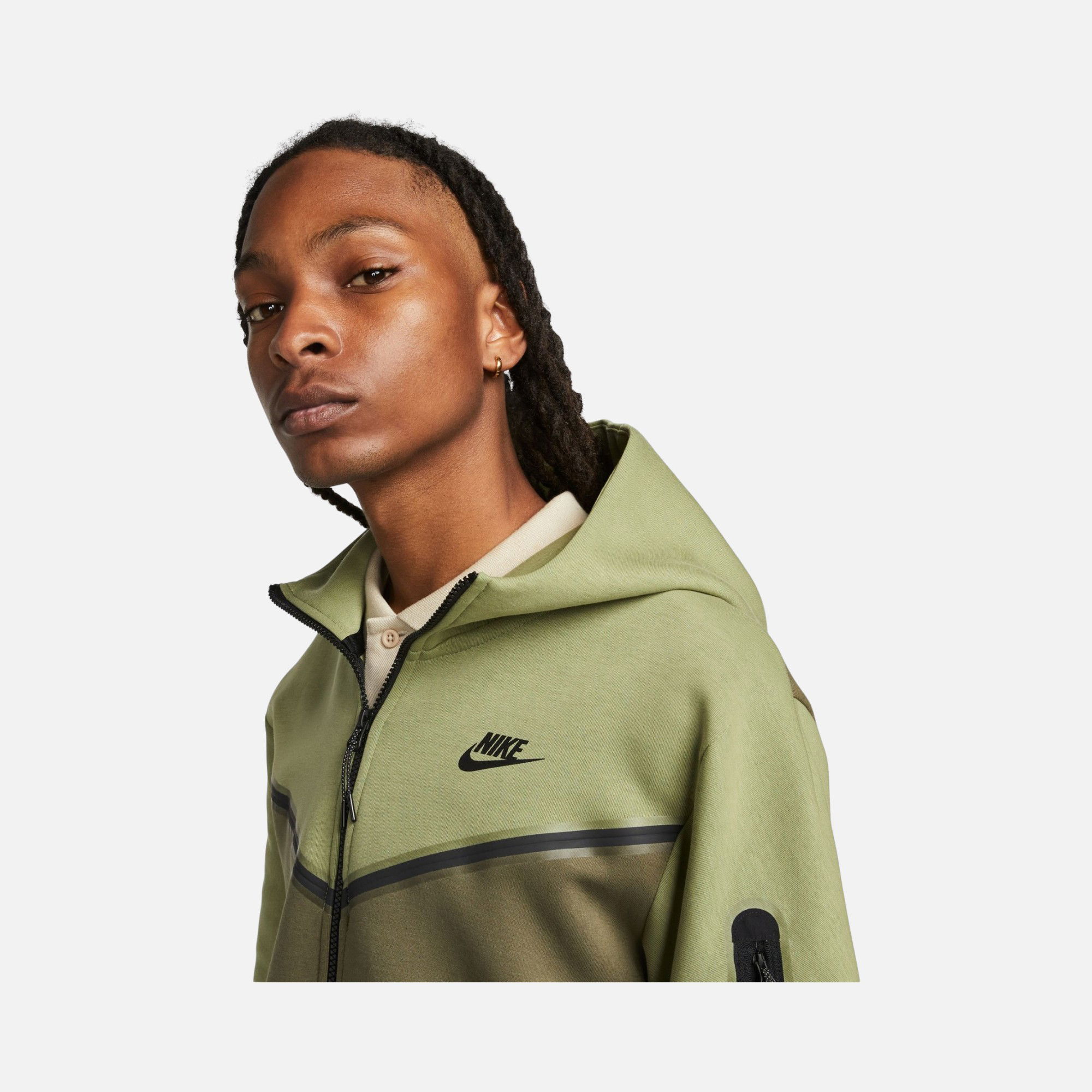 Nike Sportswear Tech Fleece Full-Zip Hoodie Erkek Sweatshirt