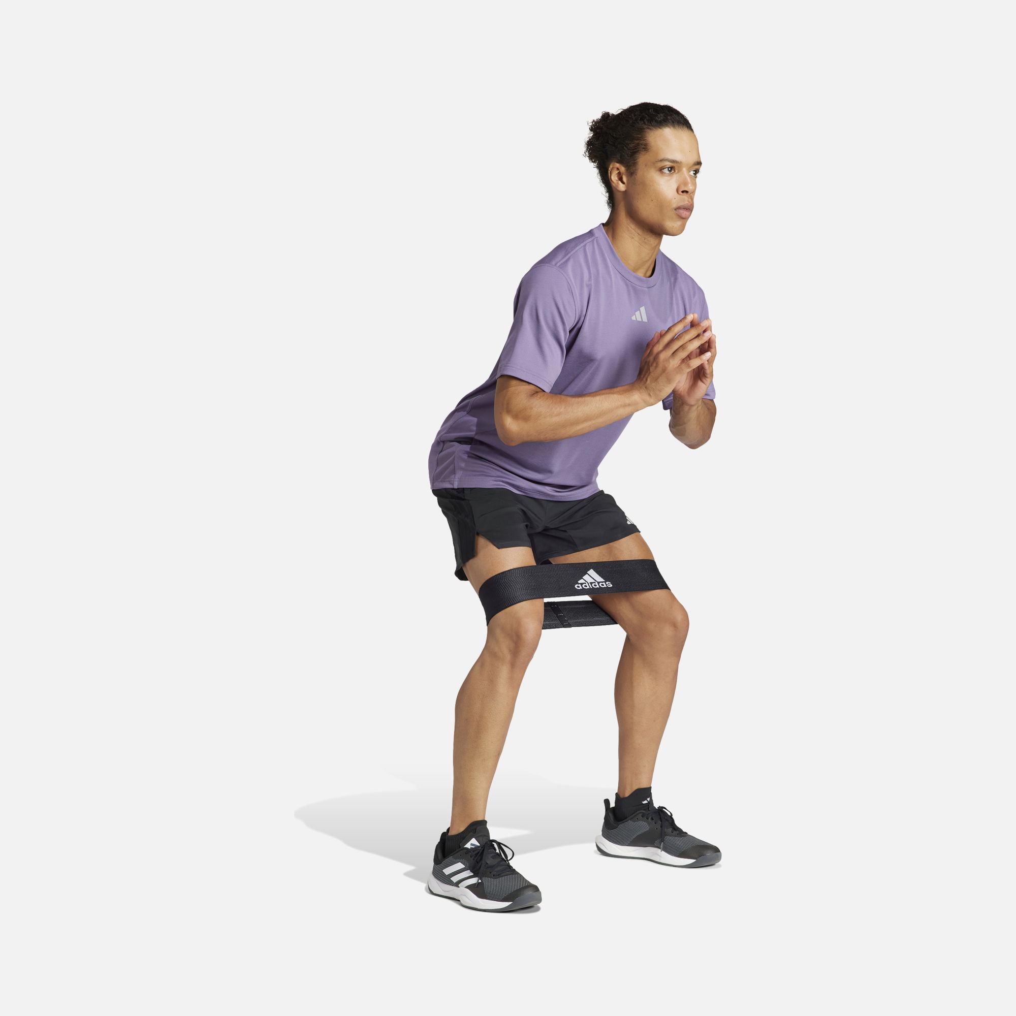 adidas Hiit 3-Stripes Training Short-Sleeve Erkek Tişört