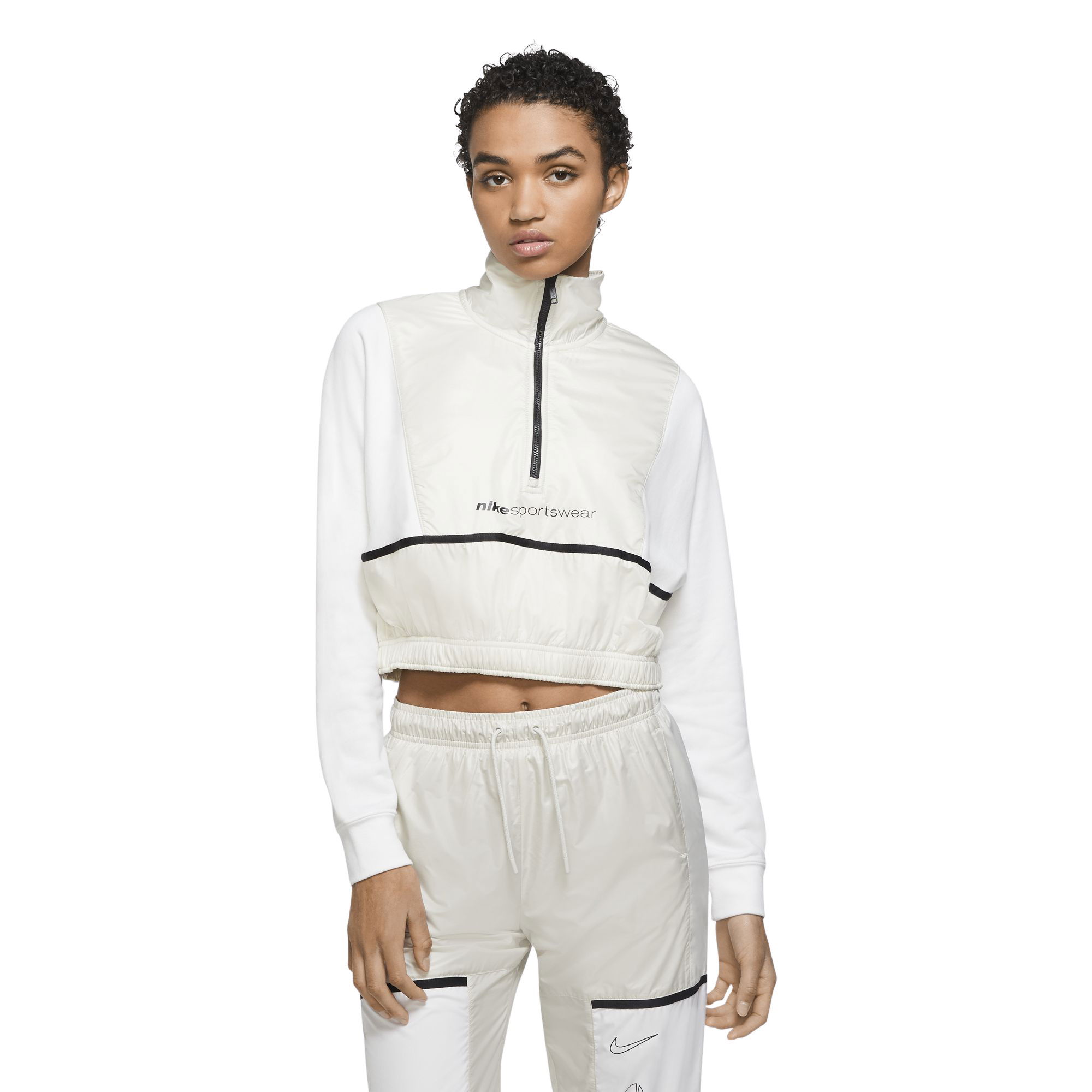 Nike Sportswear 1/4-Zip Archive Remix Top Kadın Sweatshirt