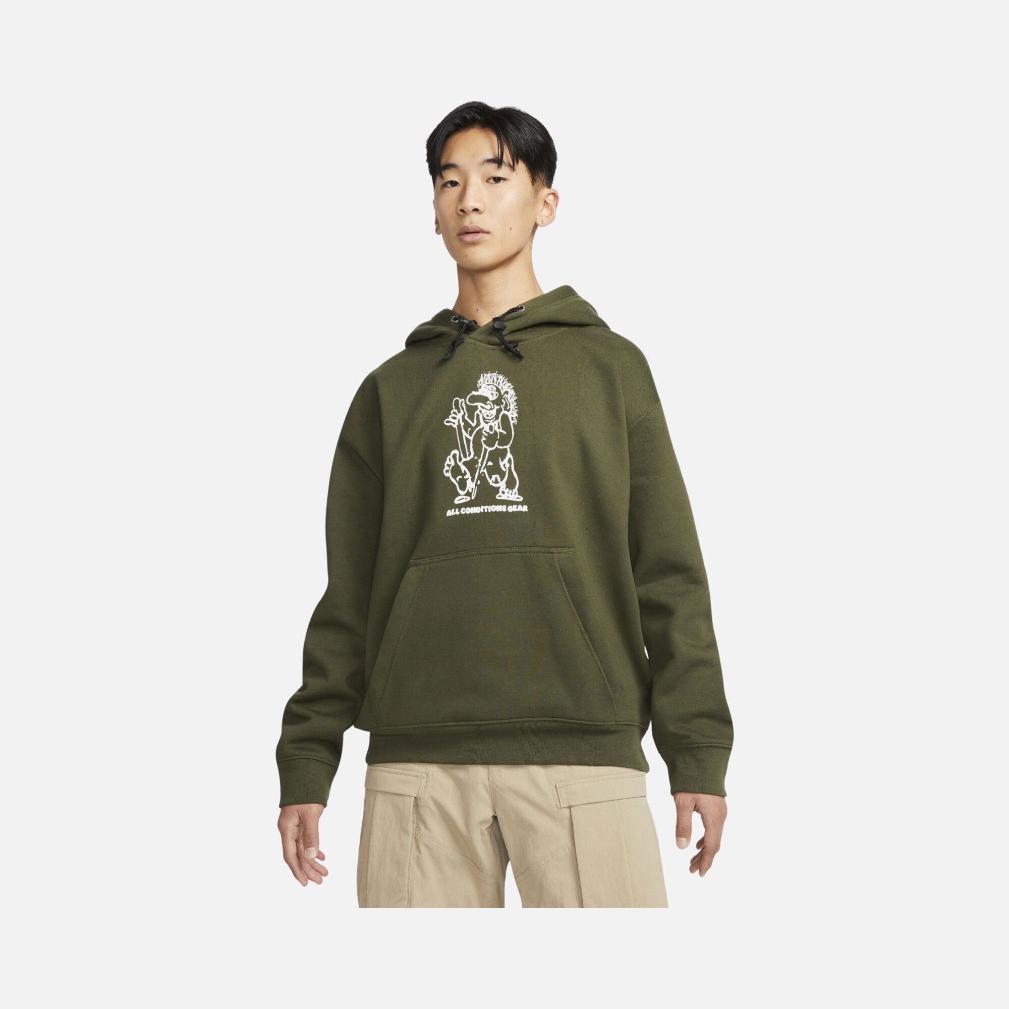 Nike ACG Therma-Fit "Troll" Graphic Hoodie Erkek Sweatshirt
