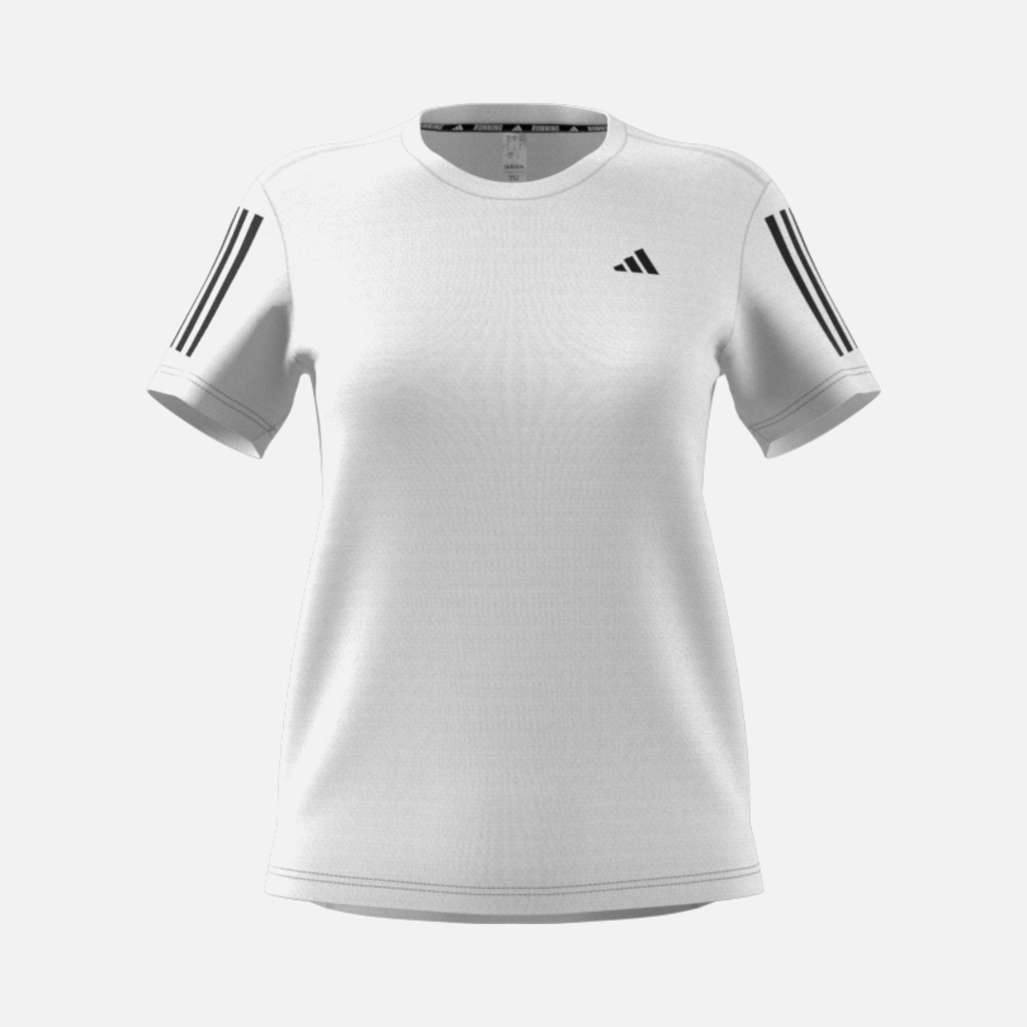 adidas Aeroready Own The 3-Stripes Running Short-Sleeve Kadın Tişört