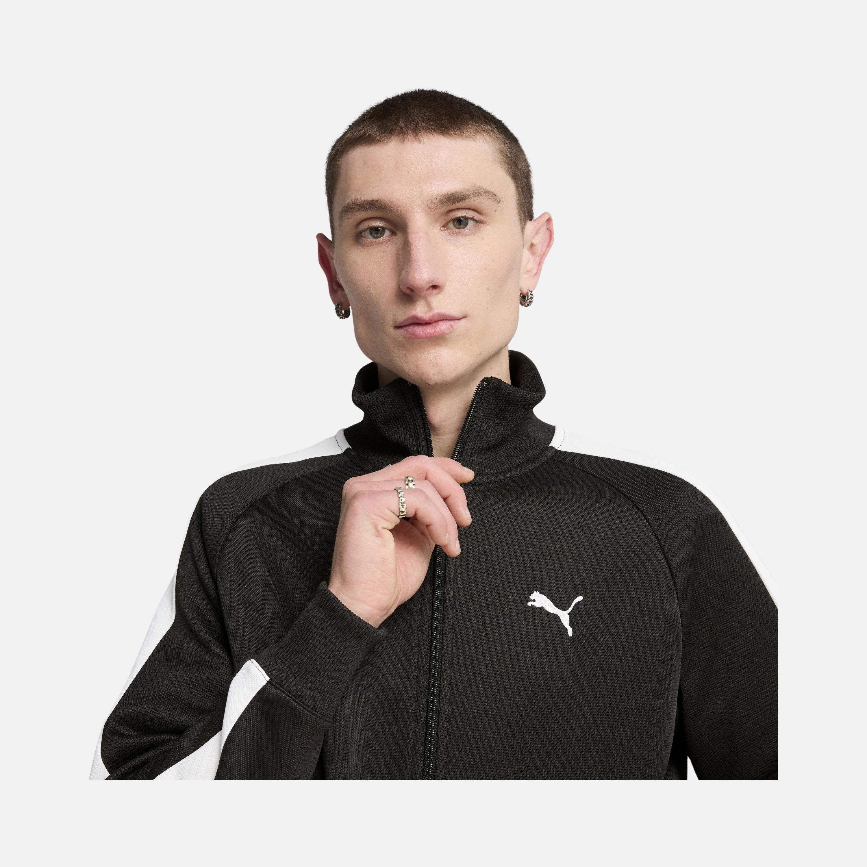 Puma Sportswear T7 Always On Track Colorblock Regular-Fit Full-Zip Erkek Ceket
