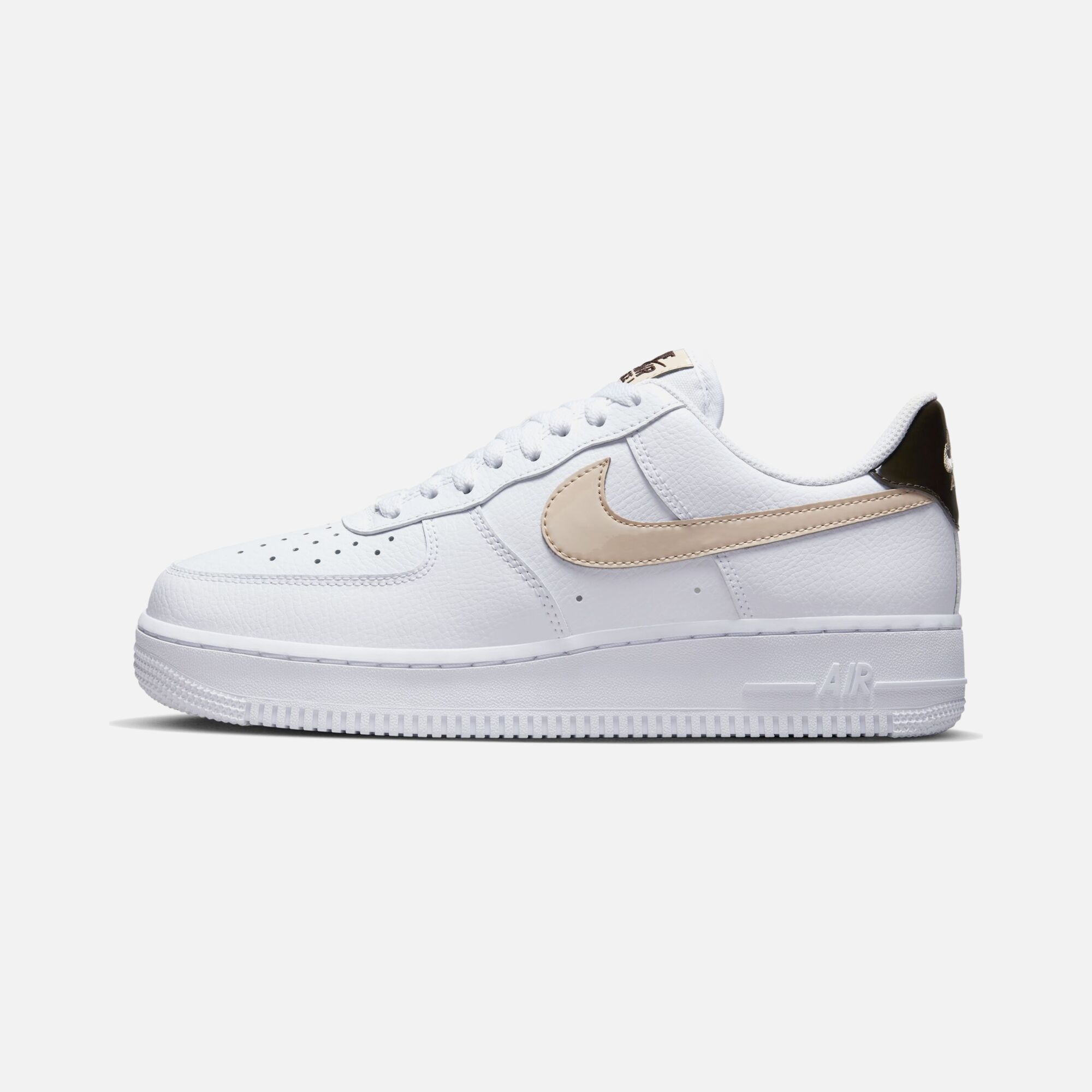 Nike Air Force 1 '07 ''Patent Leather Swoosh'' Kadın Spor Ayakkabı