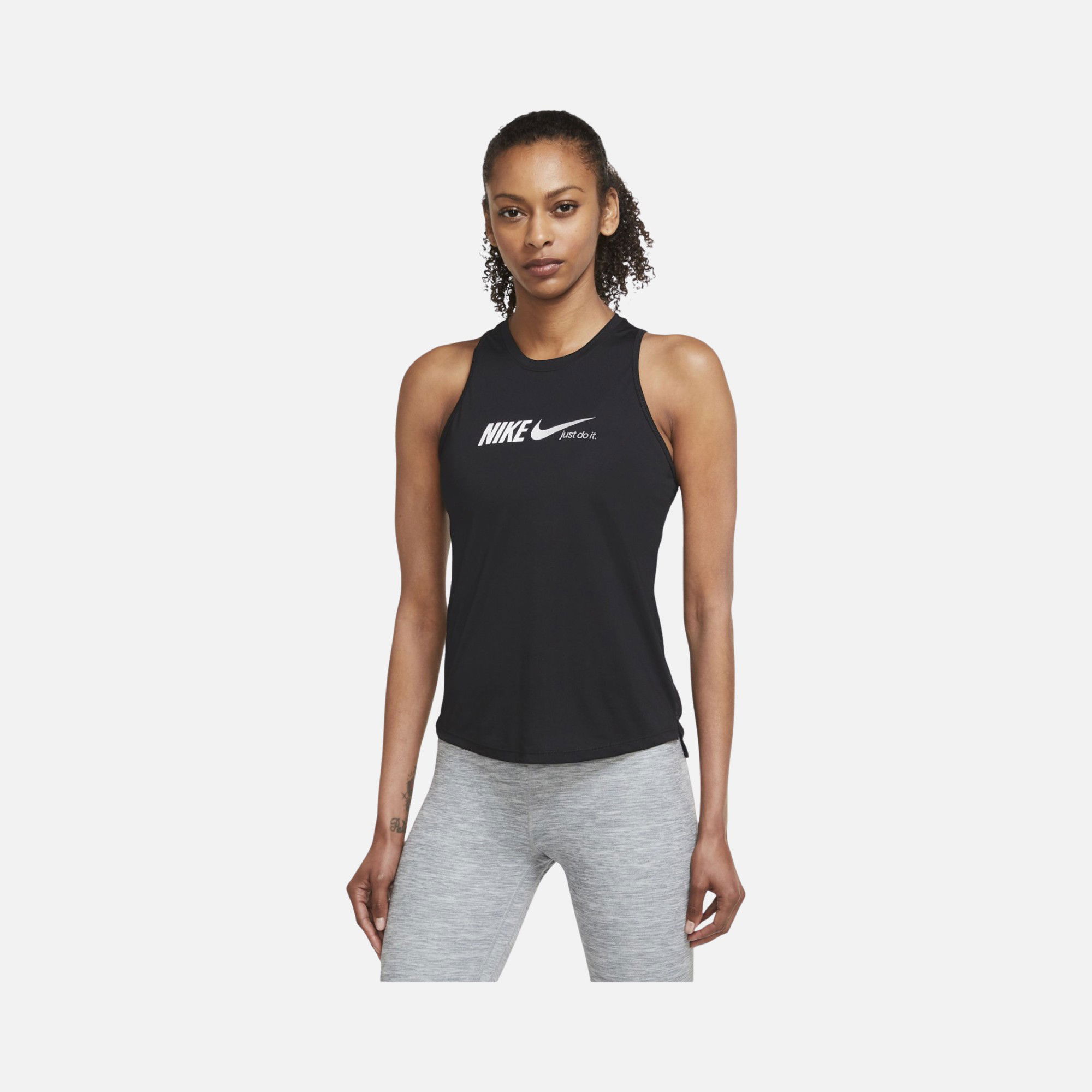 Nike Dri-Fit One Graphix Standart Training Kadın Atlet
