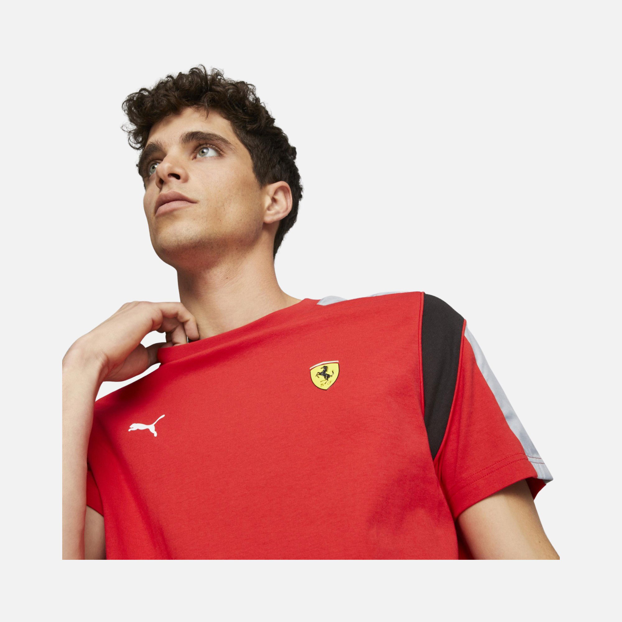 Puma Sportswear Ferrari Race Mt7 Short-Sleeve Erkek Tişört