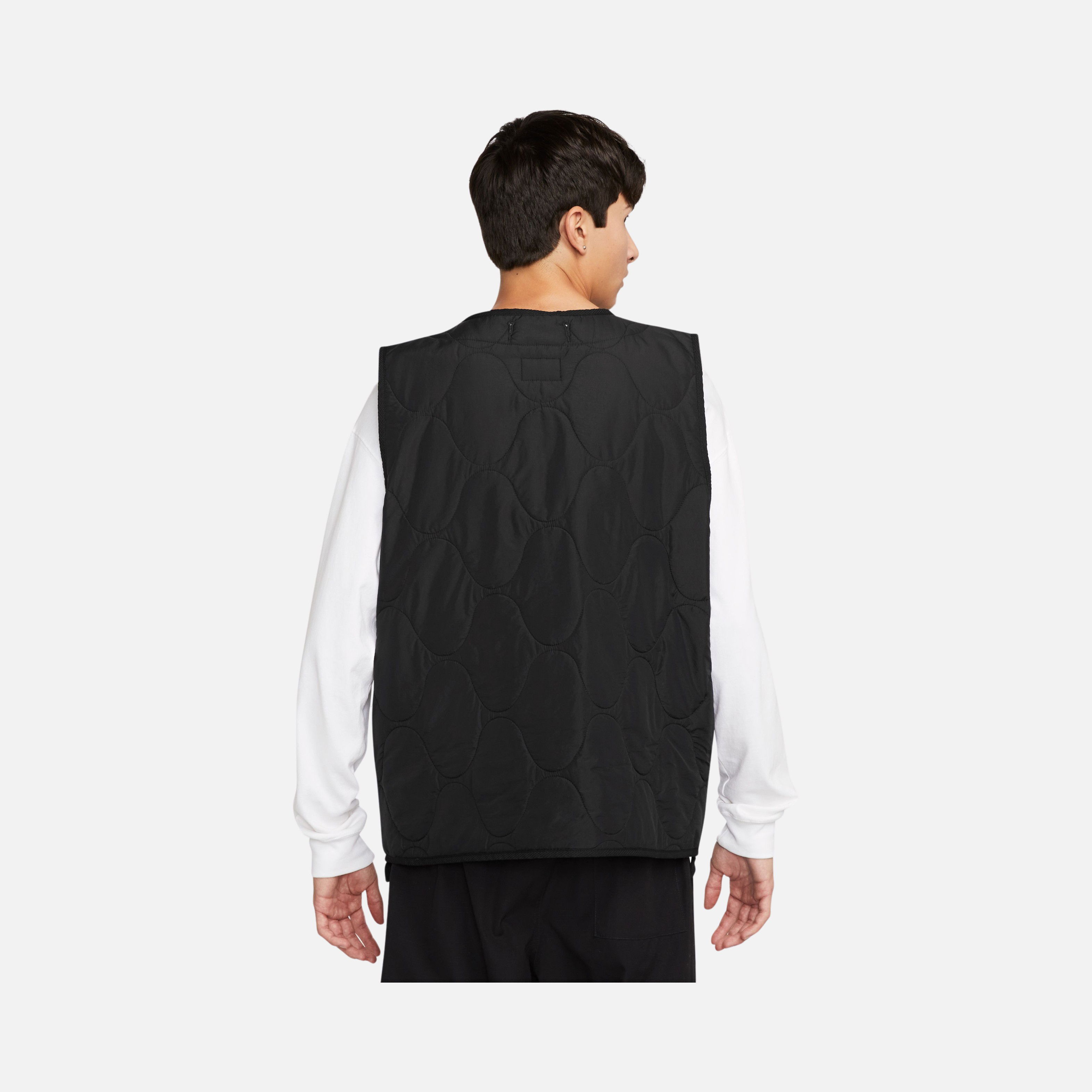 Nike Life Woven Insulated Military Quilted Full Button Erkek Yelek