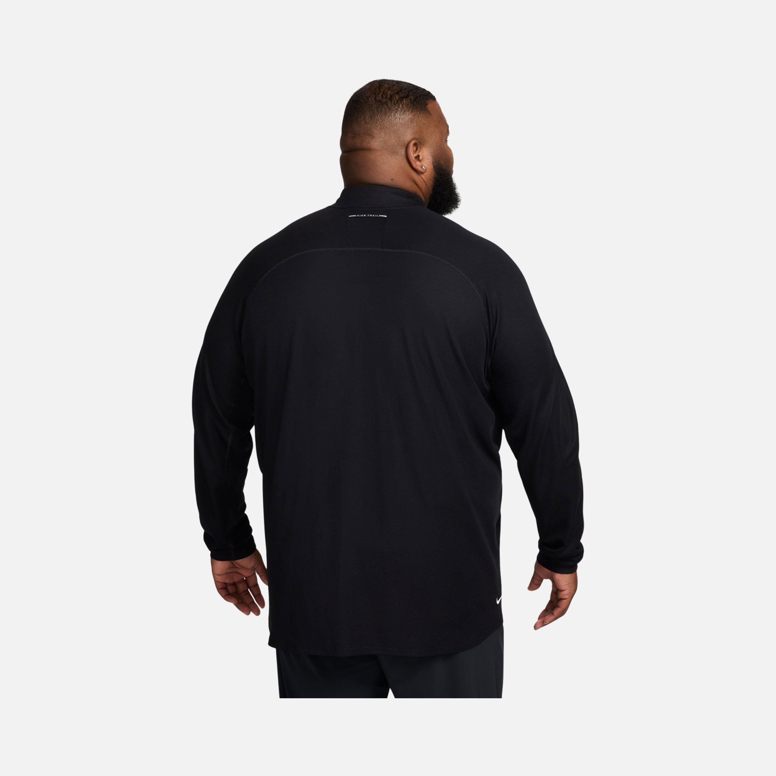 Nike Dri-Fit Mid-Layer Trail Running 1/2-Zip Long-Sleeve Erkek Tişört