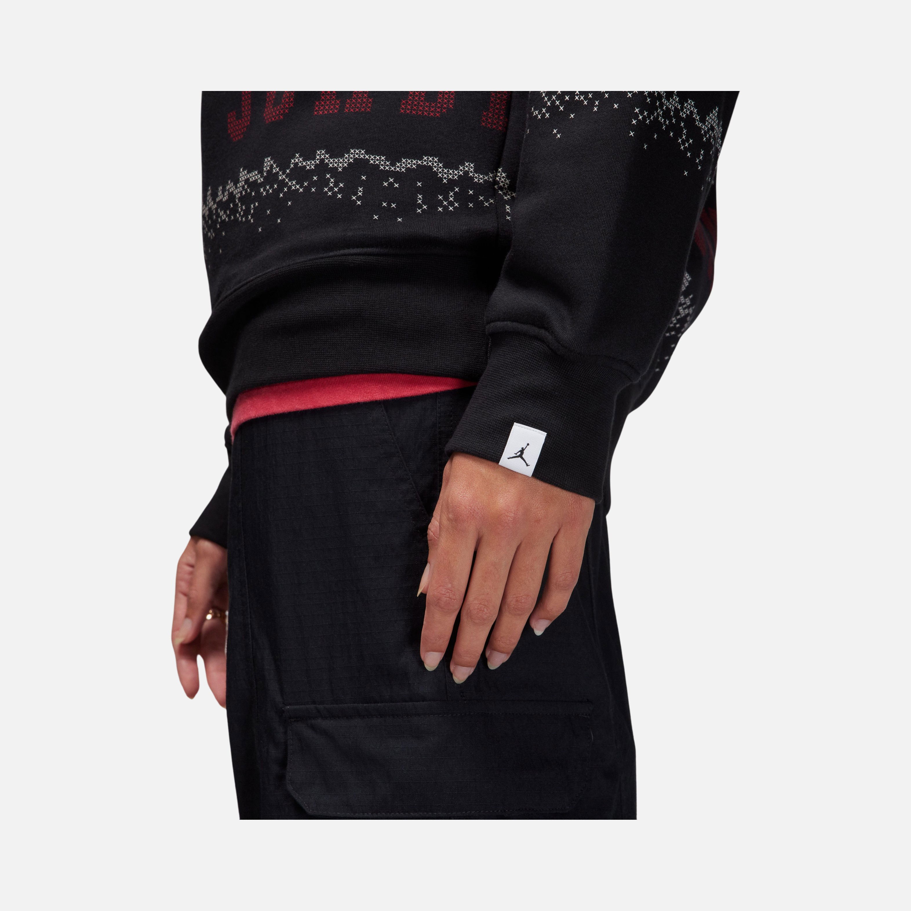 Nike Jordan Essentials MMBR Holiday Fleece Crew Erkek Sweatshirt