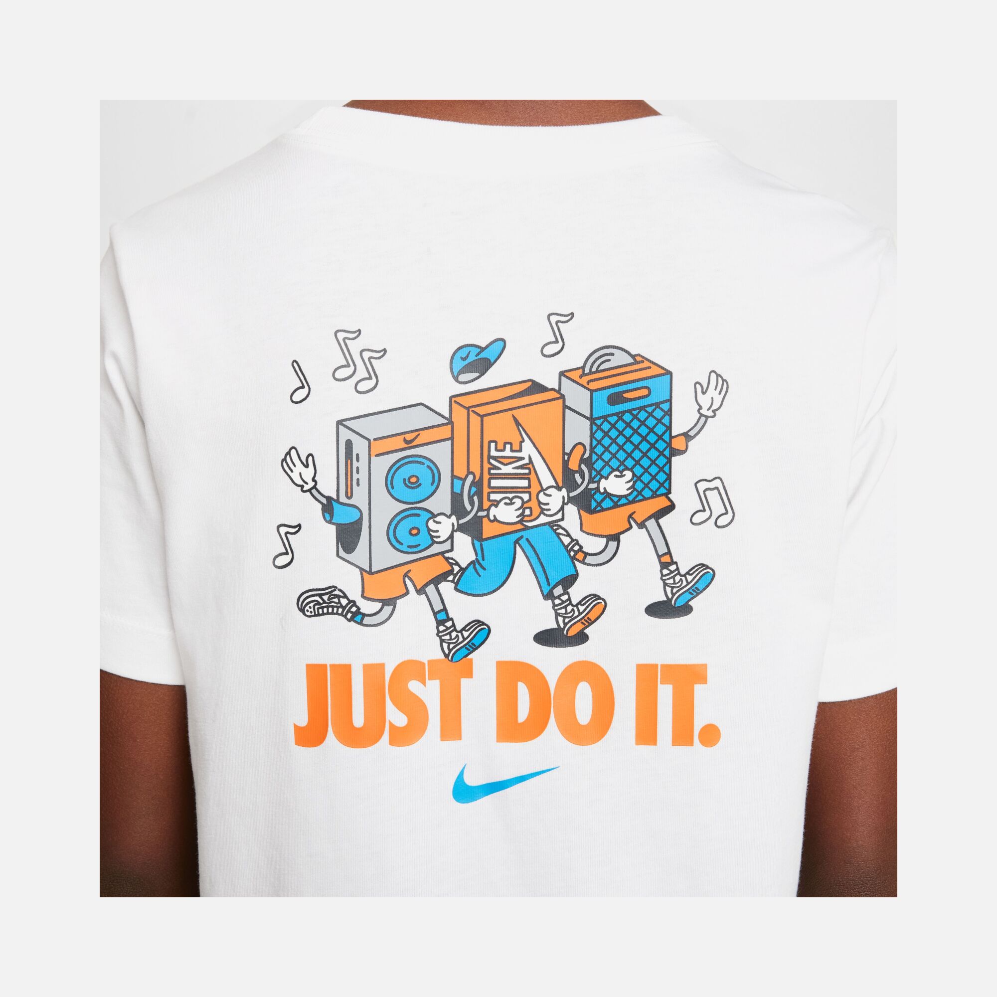 Nike Sportswear Boxy 1 Just Do It Music Graphic Short-Sleeve (Boys') Çocuk Tişört