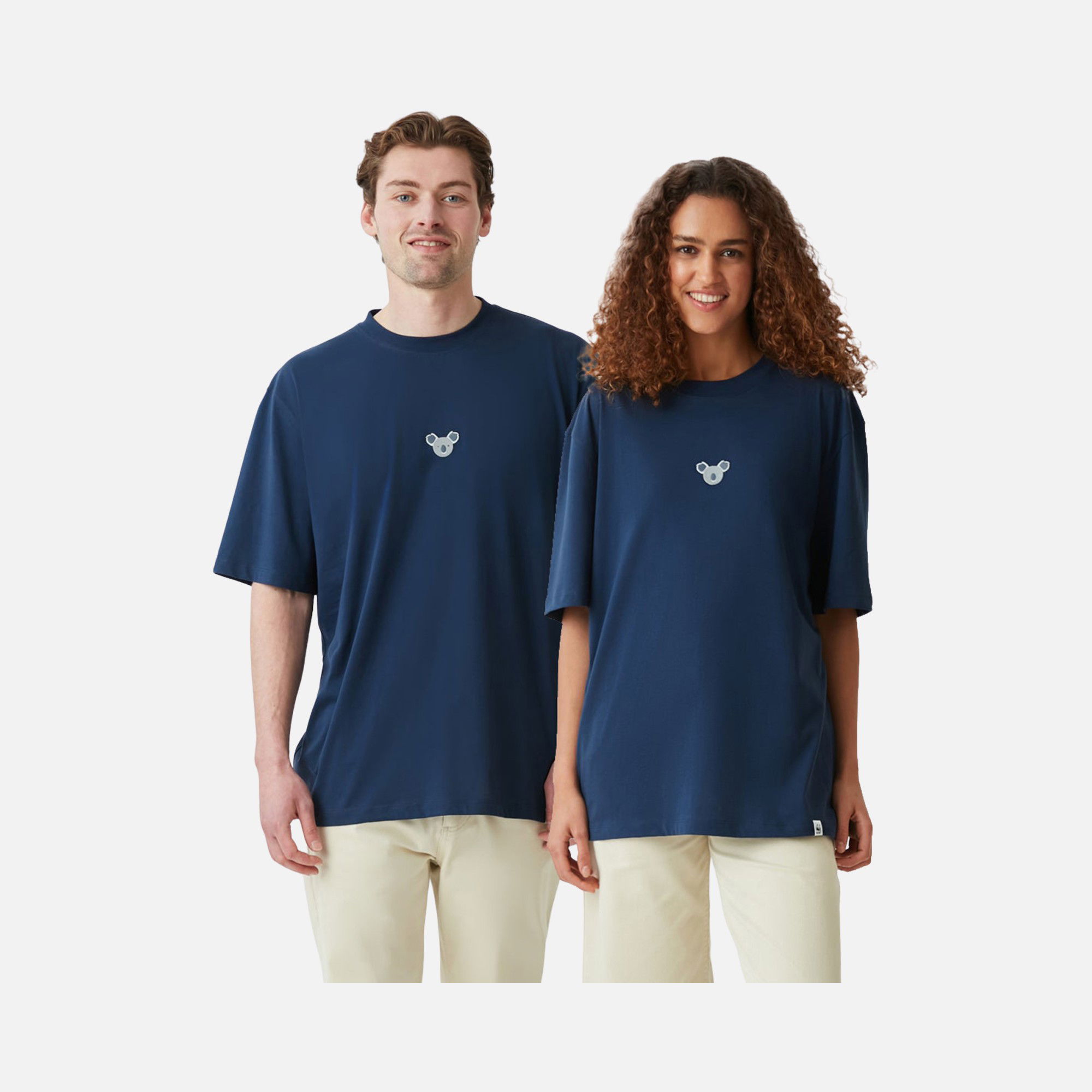 WWF Sportswear Koala Embroidered Oversize Short-Sleeve Unisex Tişört