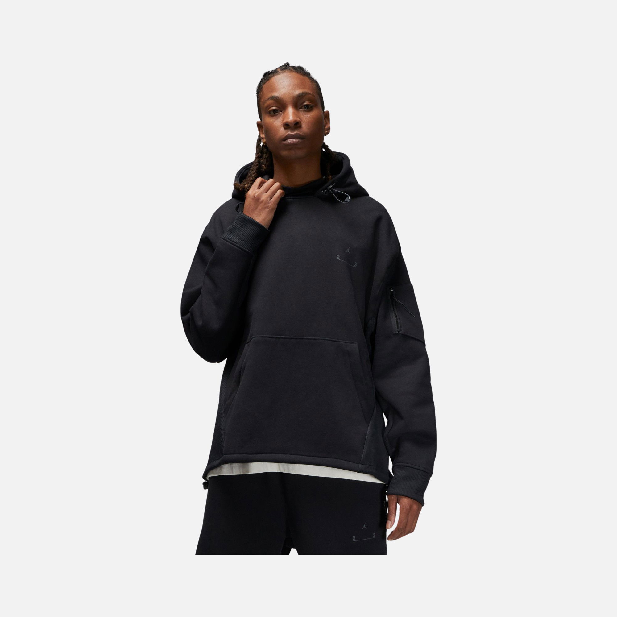 Nike Jordan 23 Engineered Brushed Fleece Pullover Hoodie Erkek Sweatshirt