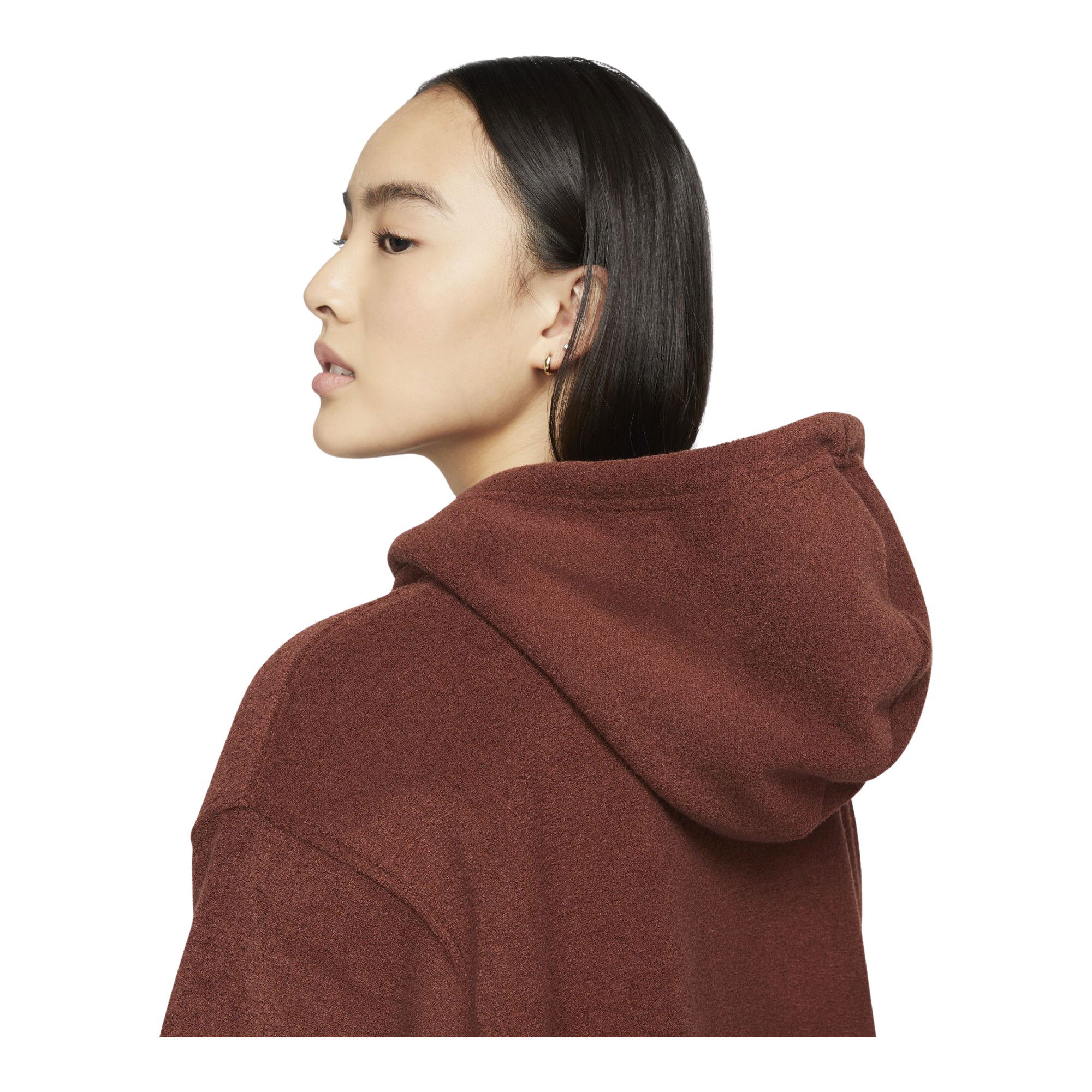 Nike Sportswear Essentials Plush Hoodie Kadın Sweatshirt