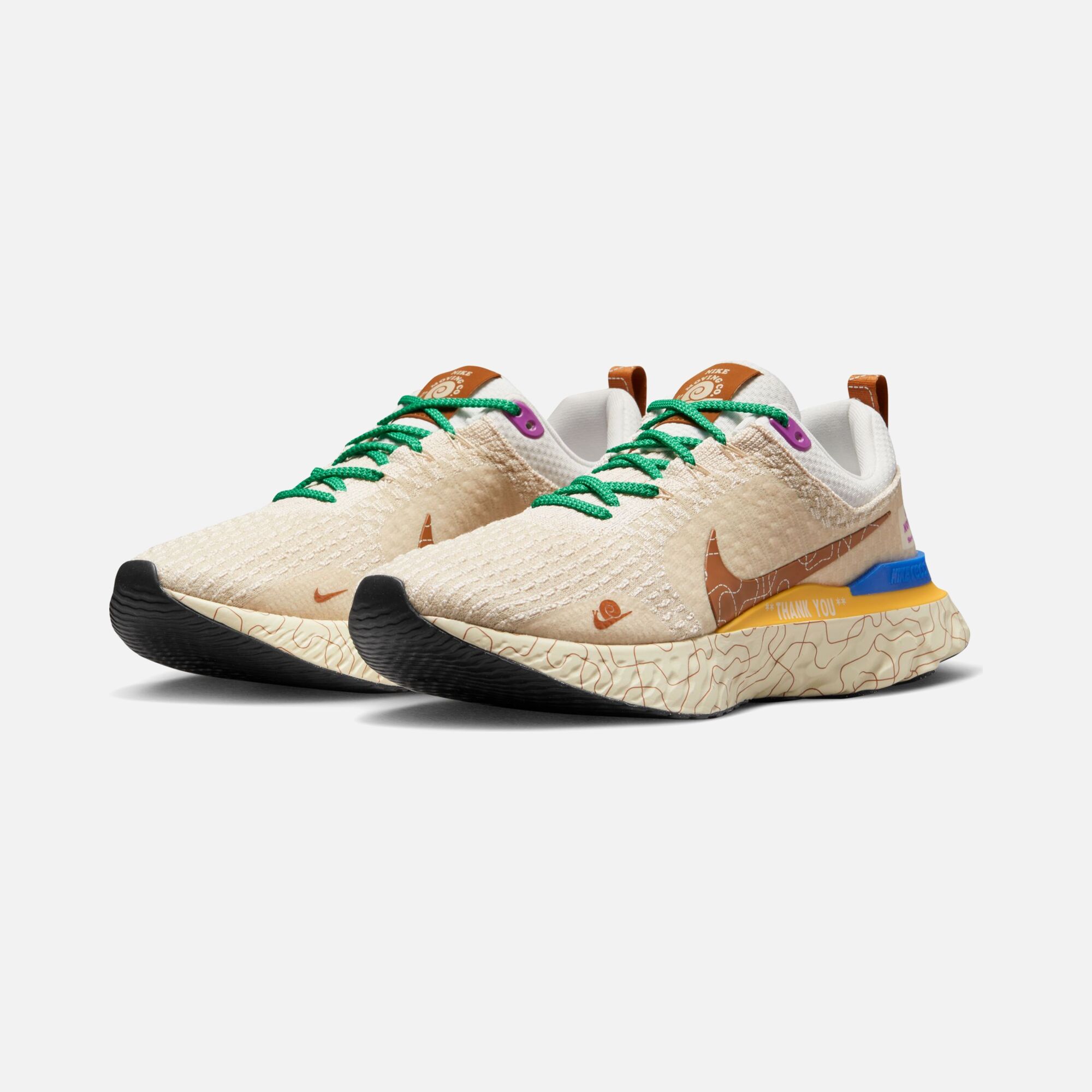 Nike React Infinity Run Flyknit 3 Premium ''Slow And Steady'' Road Running Erkek Spor Ayakkabı