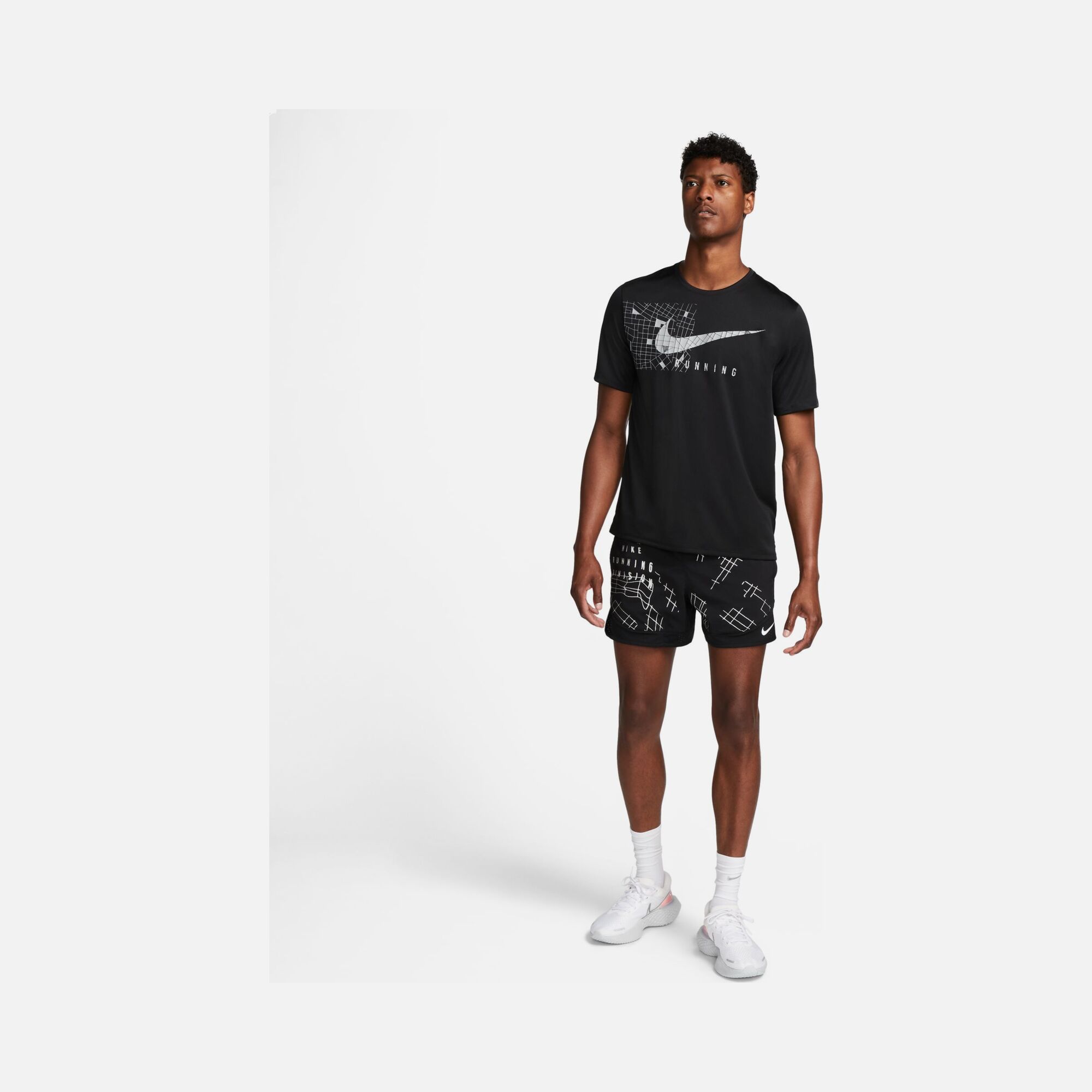 Nike Dri-Fit Stride Run Division 13cm (approx.) Brief-Lined Running Erkek Şort