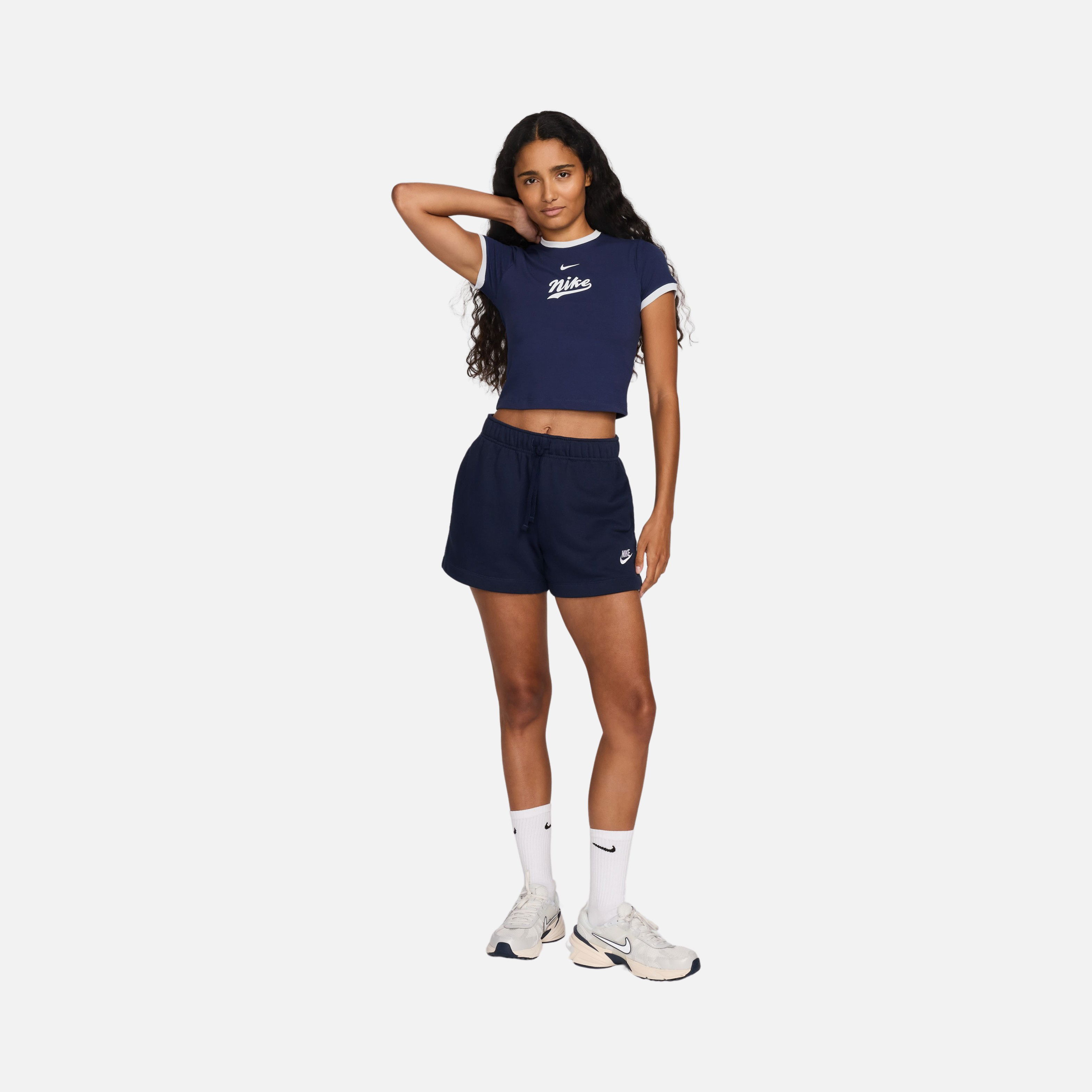 Nike Sportswear Baby Trend Cropped Short-Sleeve Kadın Tişört
