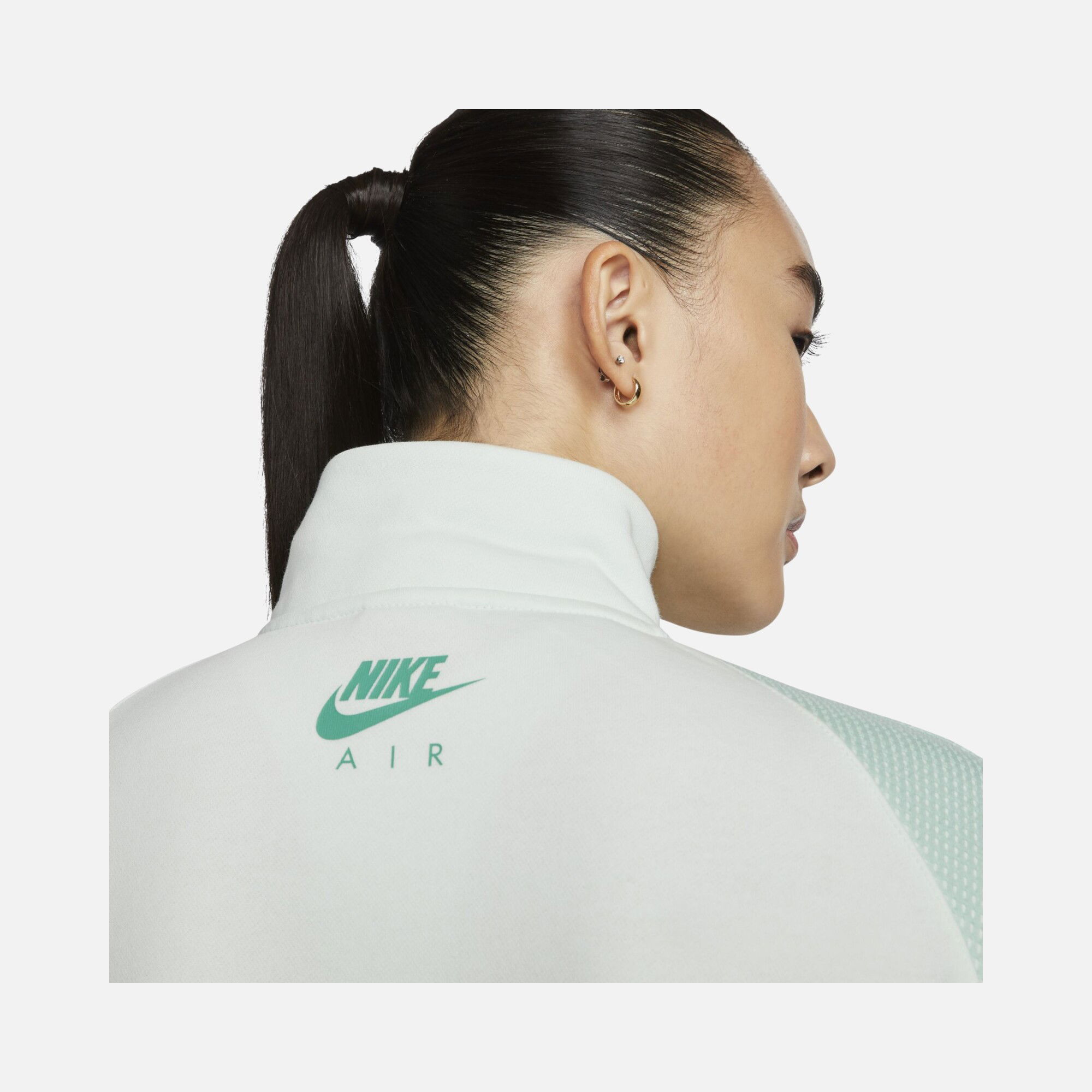 Nike Sportswear Air Cropped Fleece 1/4-Zip Kadın Sweatshirt